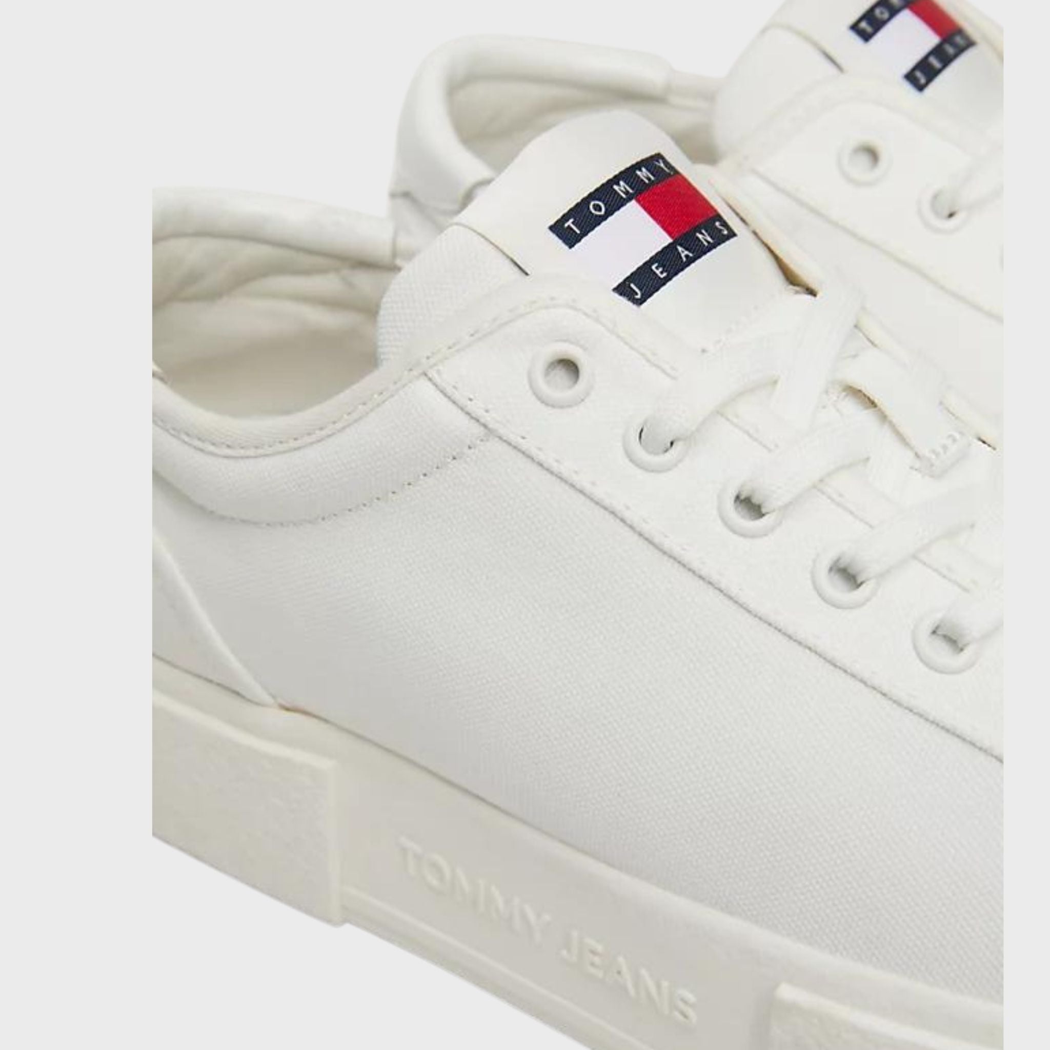 SCARPE DONNA Bianco Sporco Tommy Jeans