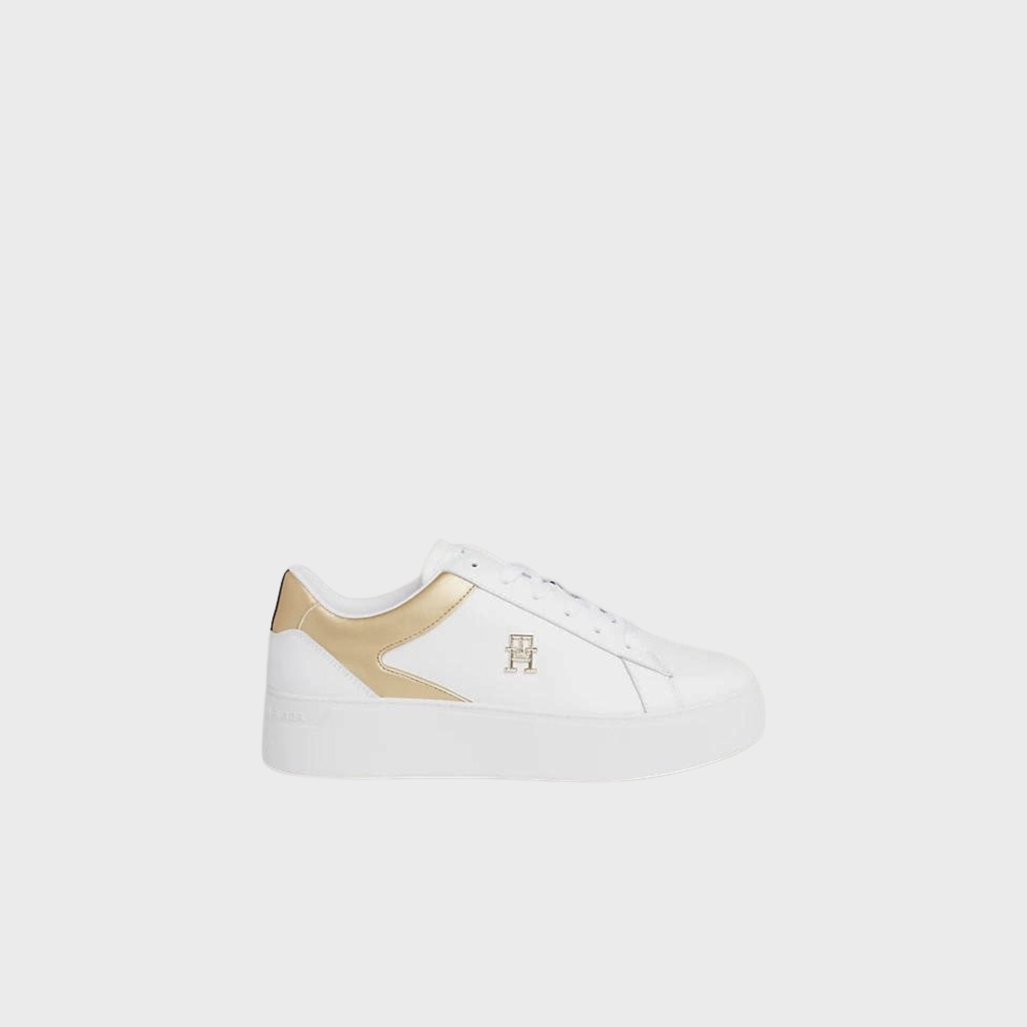 SCARPE DONNA Bianco/oro Tommy Hilfiger