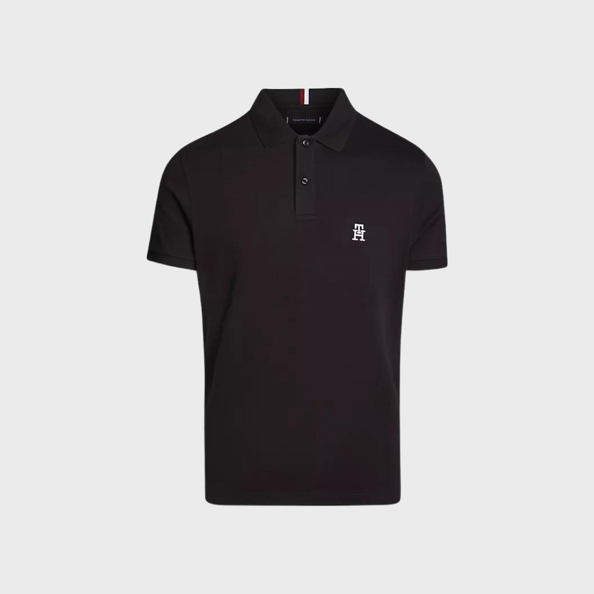 POLO UOMO Nero Tommy Hilfiger