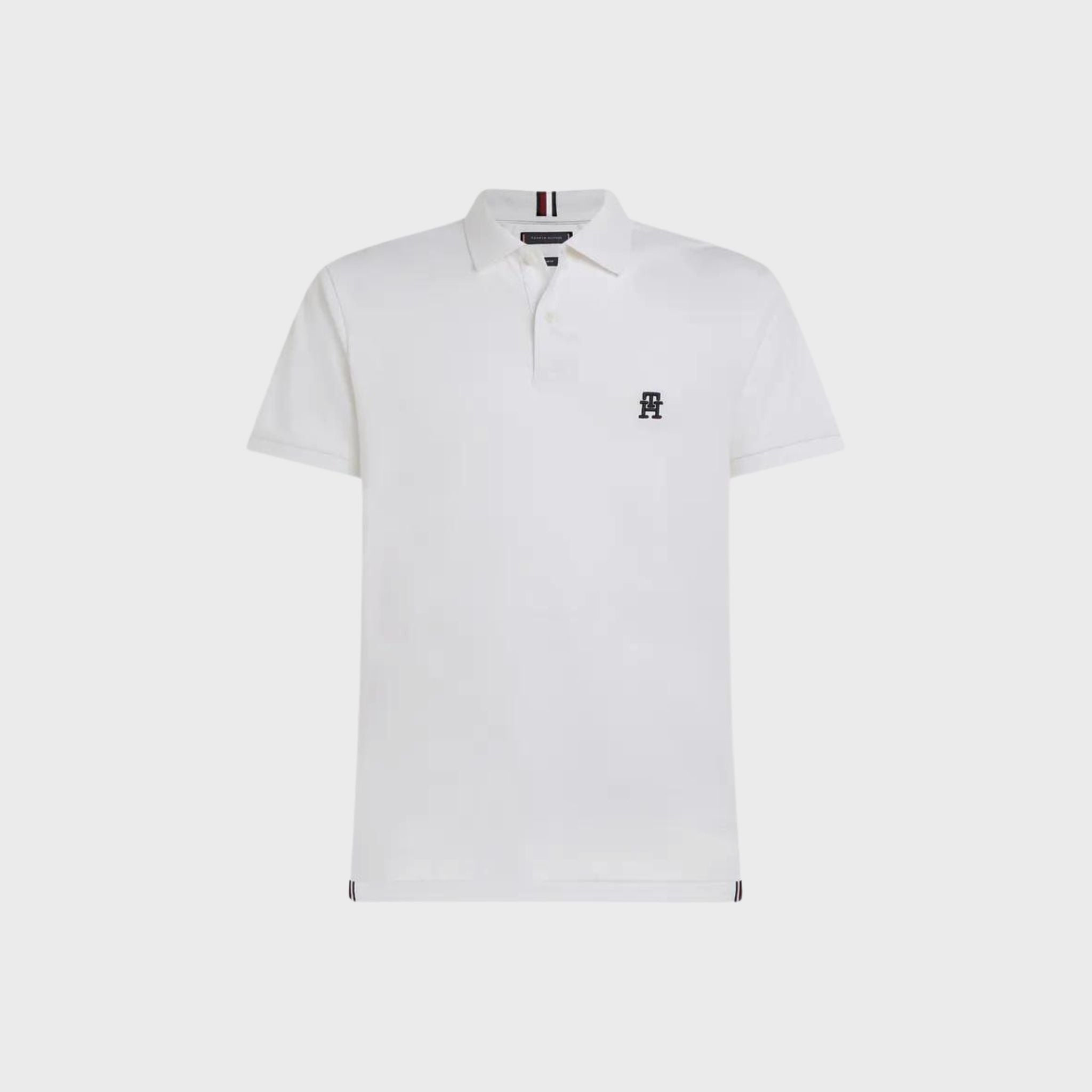 POLO UOMO Bianco Tommy Hilfiger