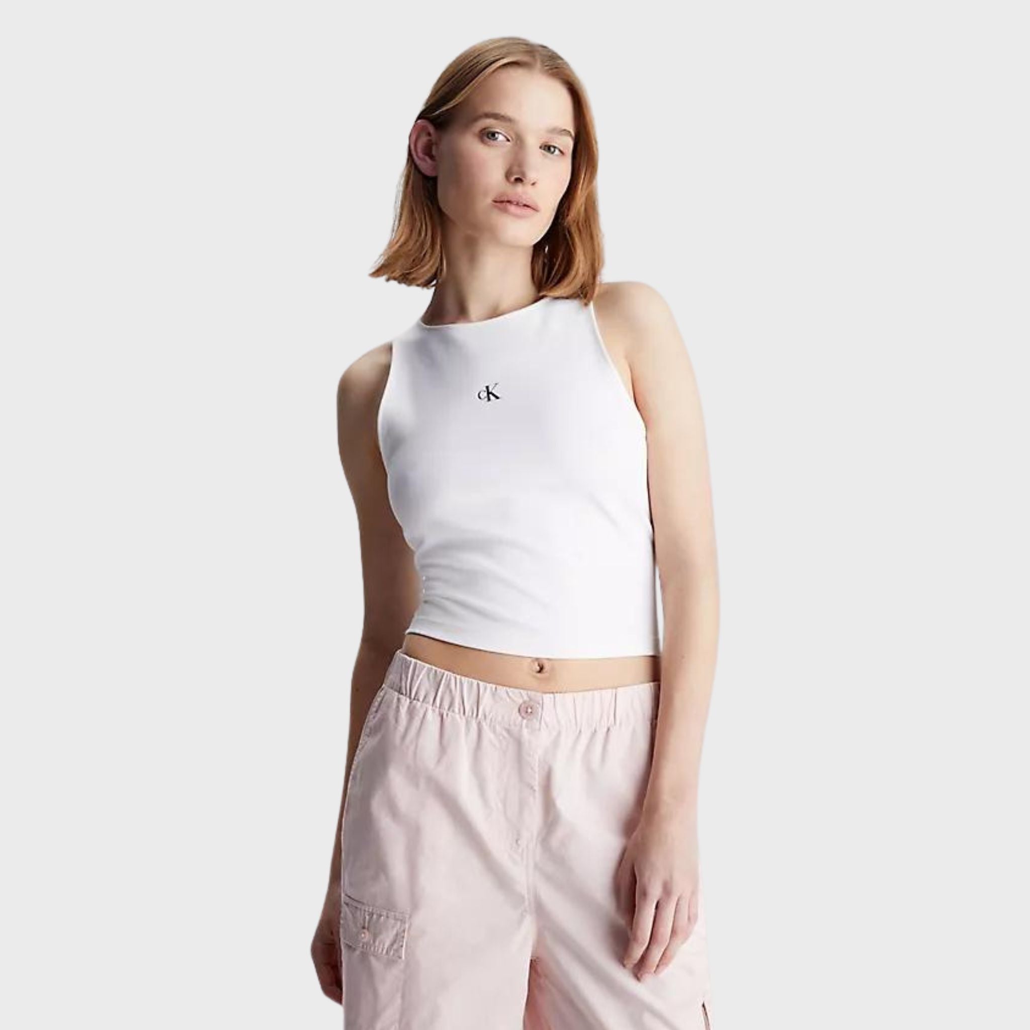 TOP Bianco Calvin Jeans