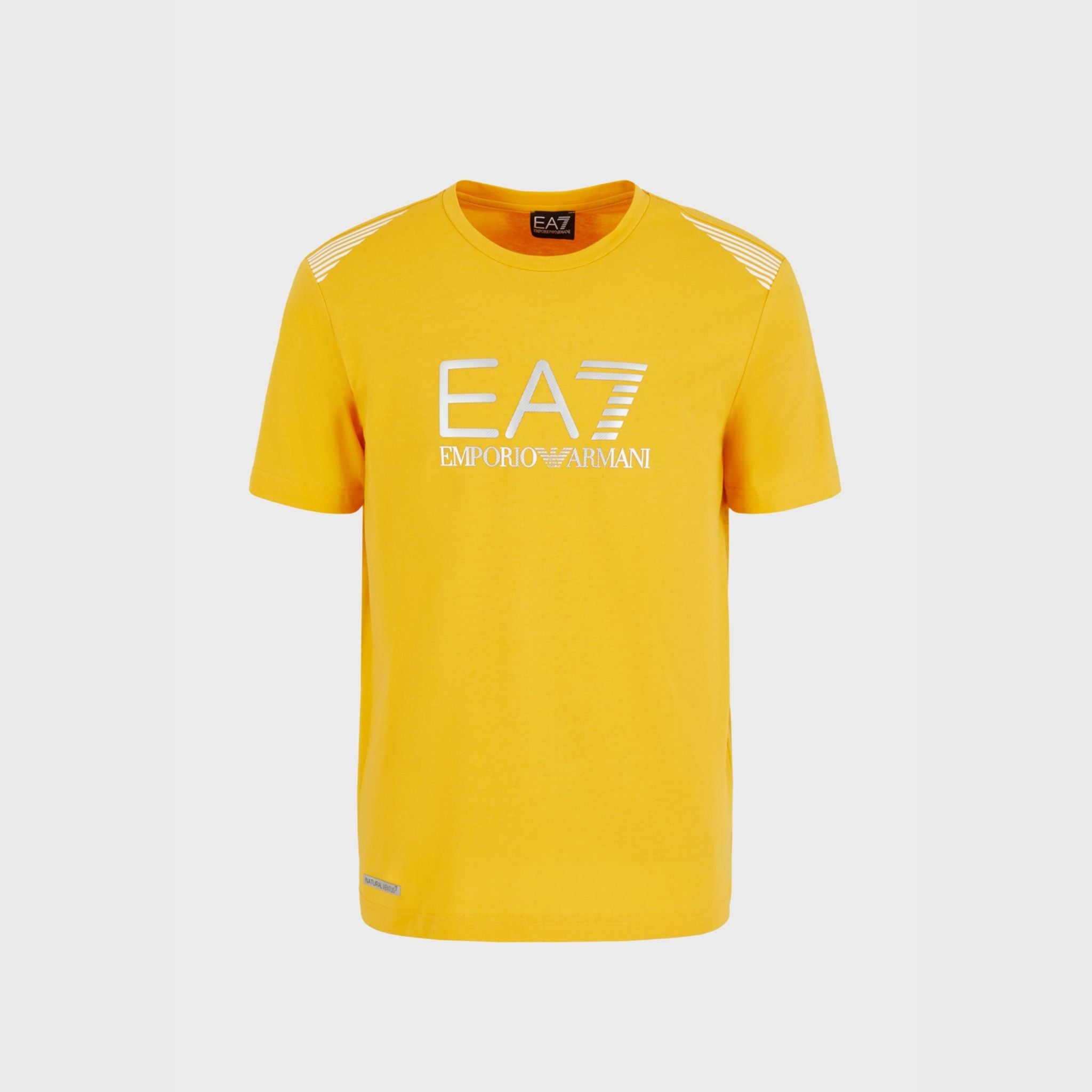 yellow armani t shirt
