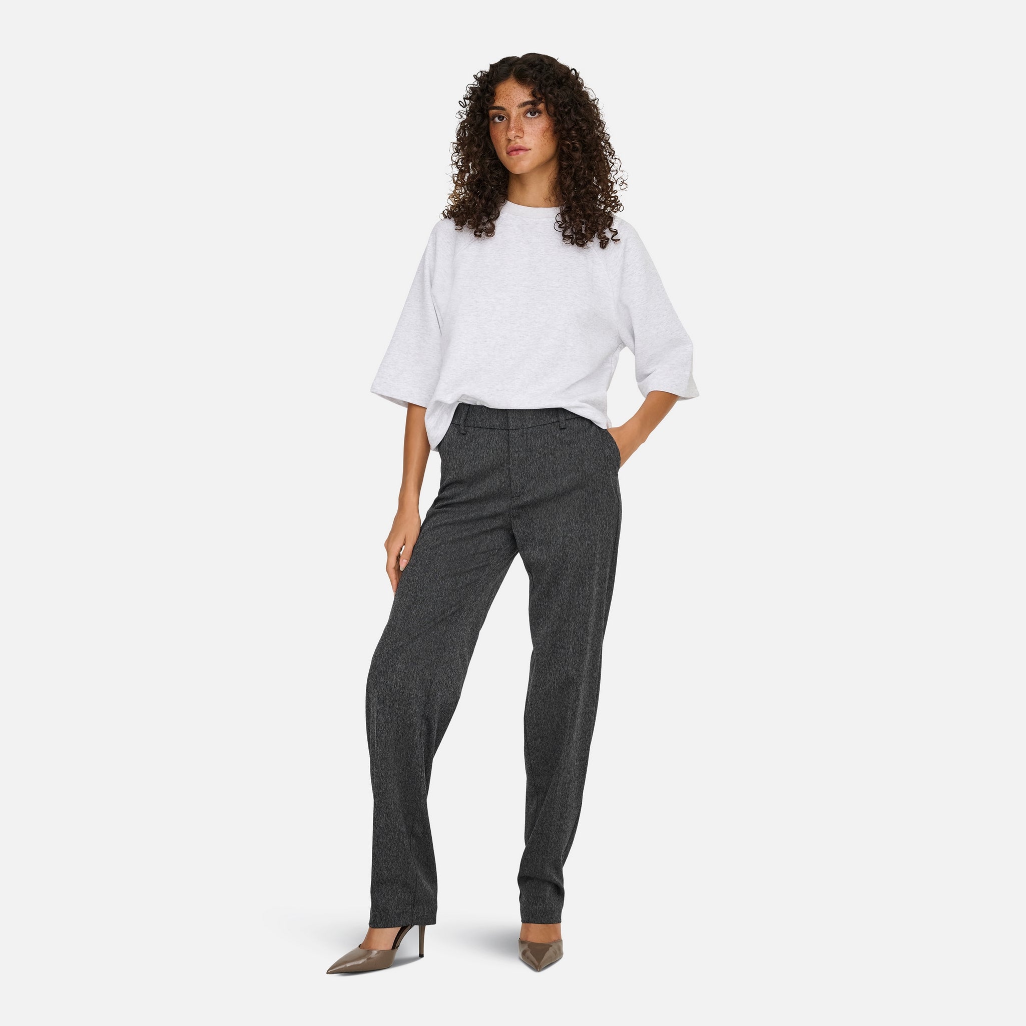 PANTALONE Grigio Only