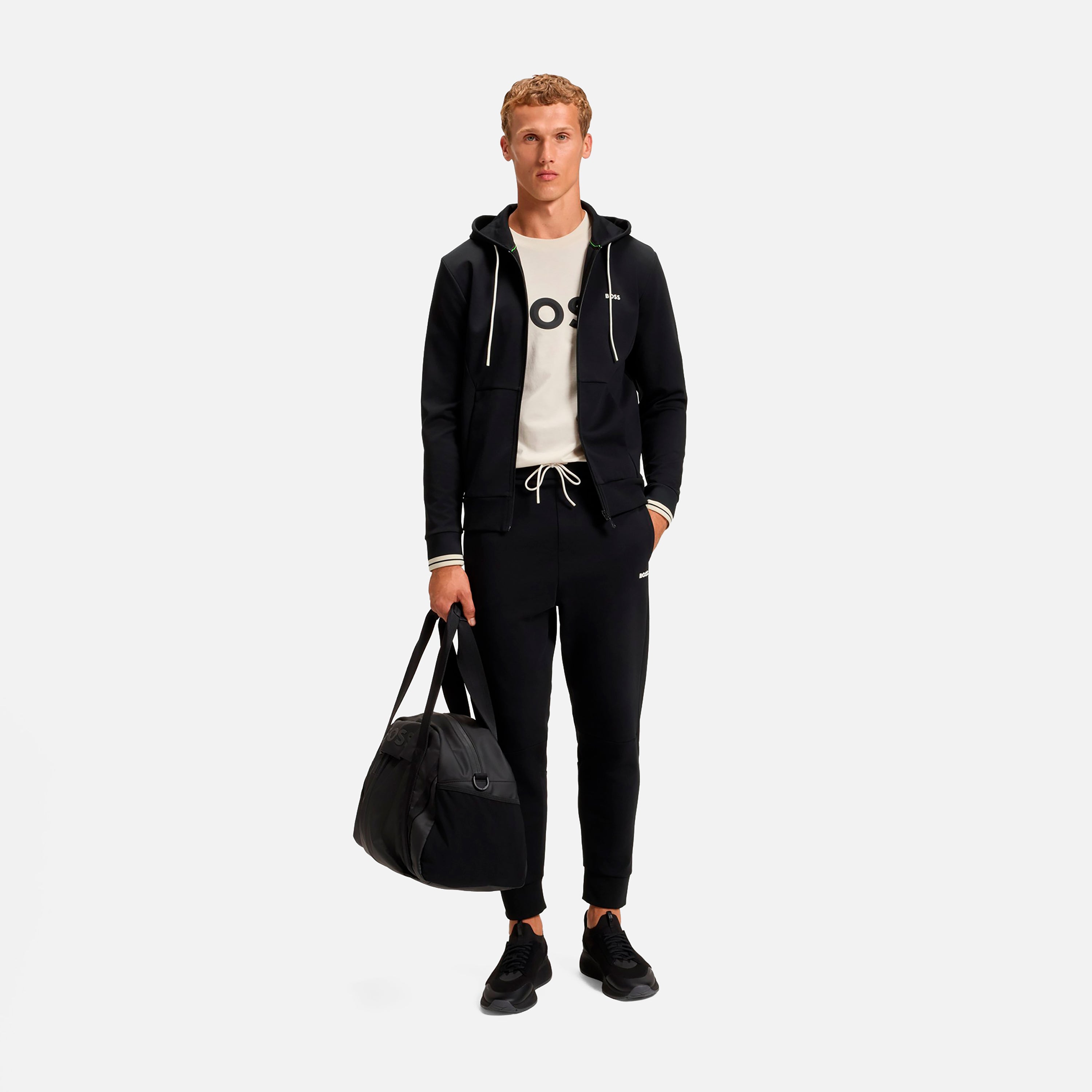FELPA Nero Hugo Boss
