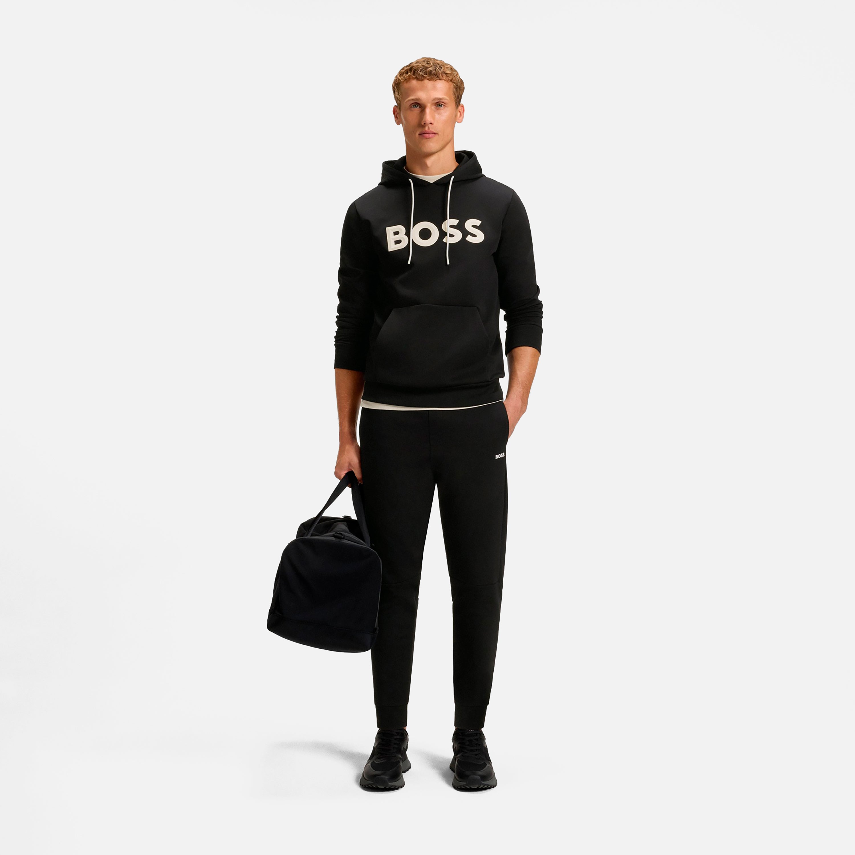 PANTALONE Nero Hugo Boss