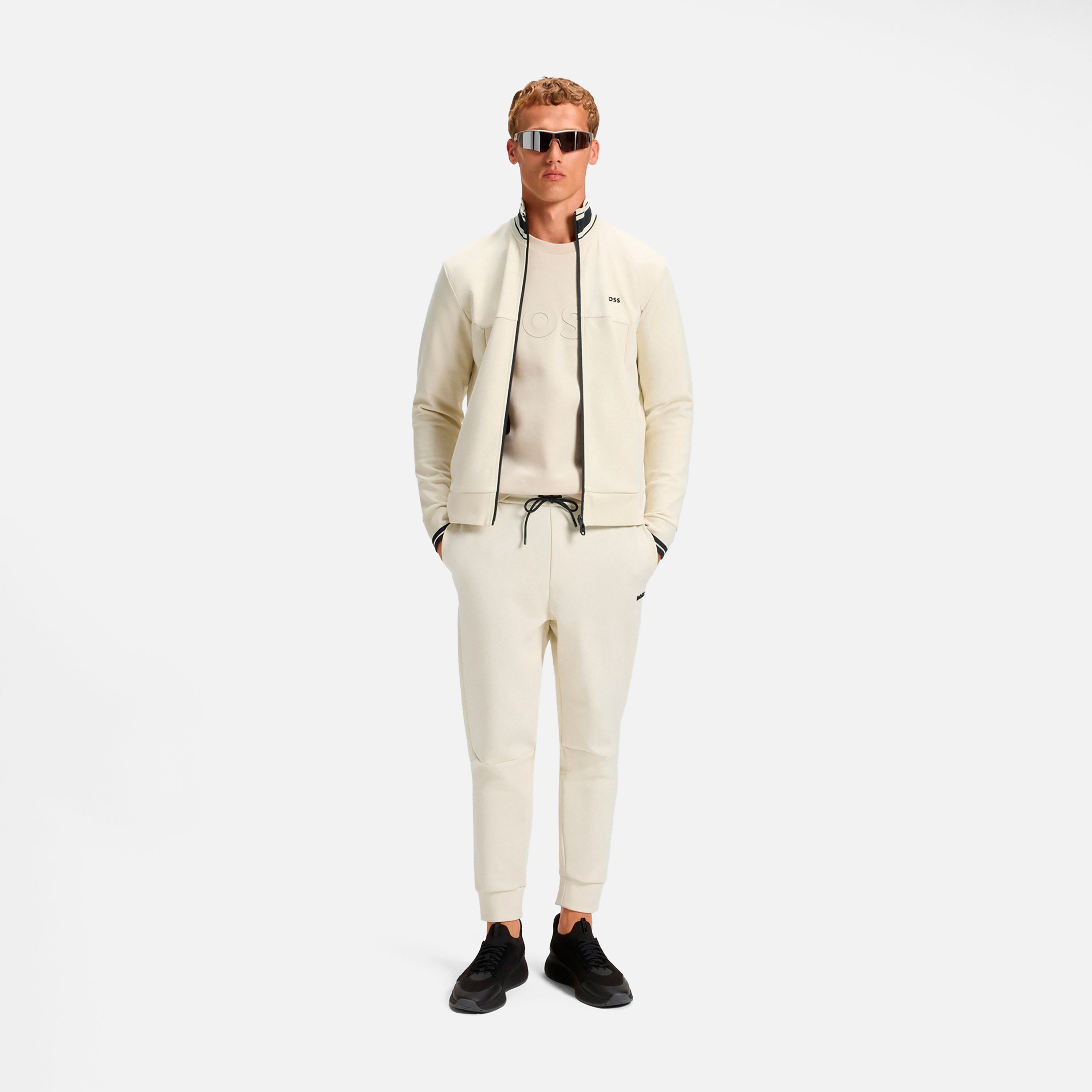 PANTALONE Bianco Panna Hugo Boss