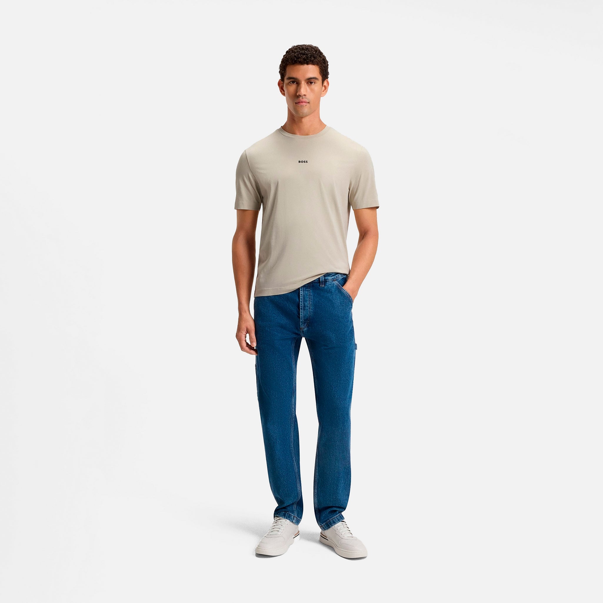 T-SHIRT Beige Hugo Boss