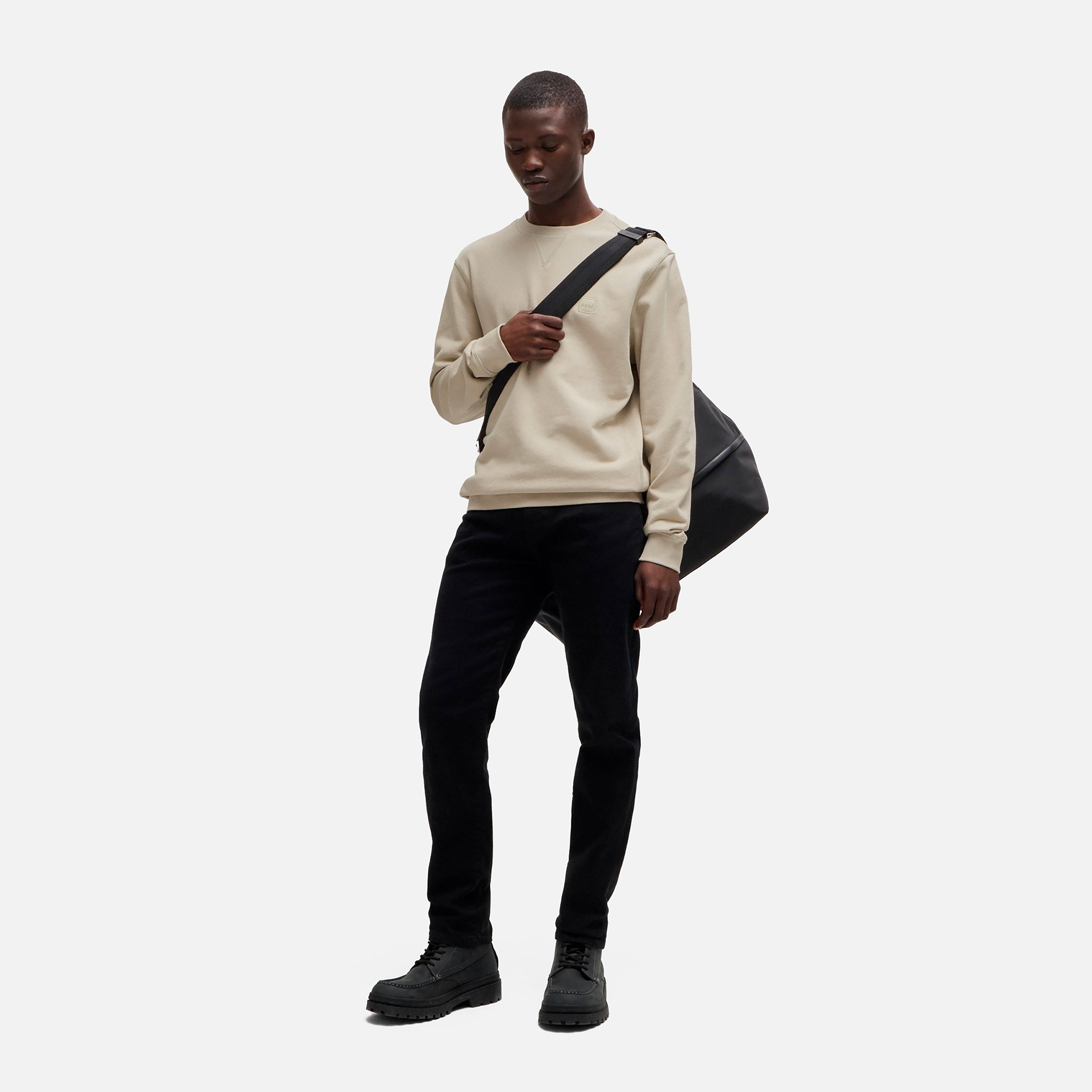FELPA Beige Hugo Boss