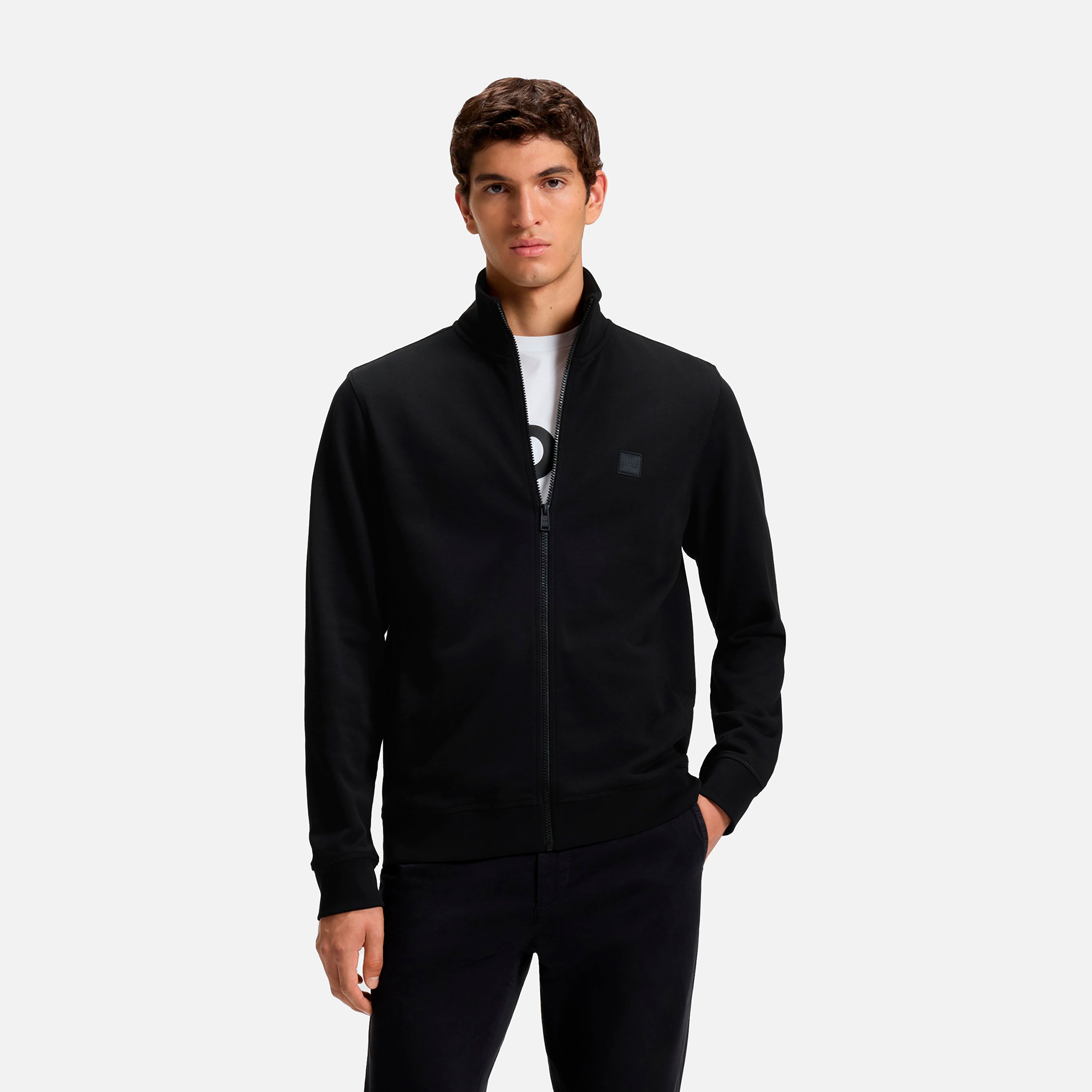 FELPA Nero Hugo Boss