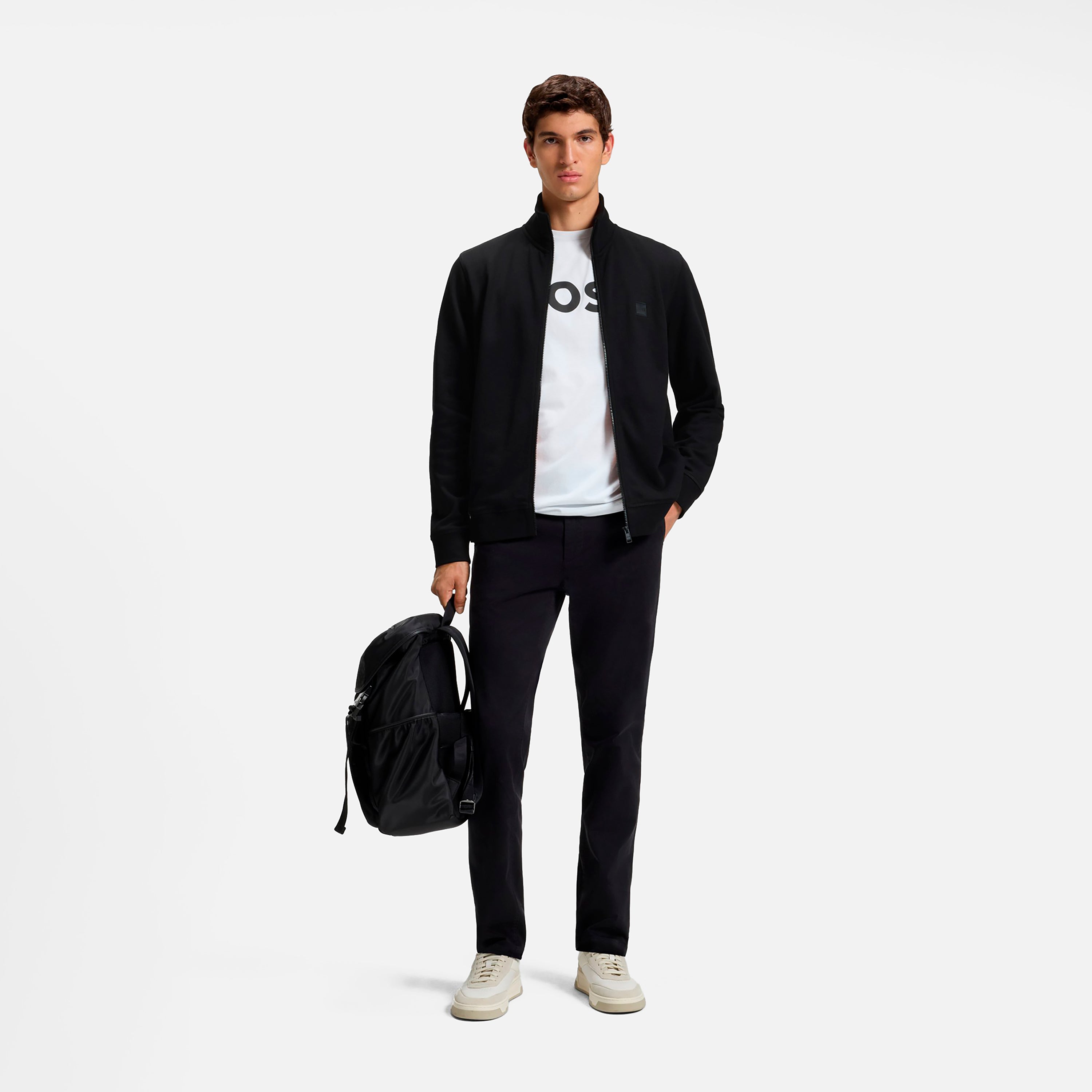 FELPA Nero Hugo Boss