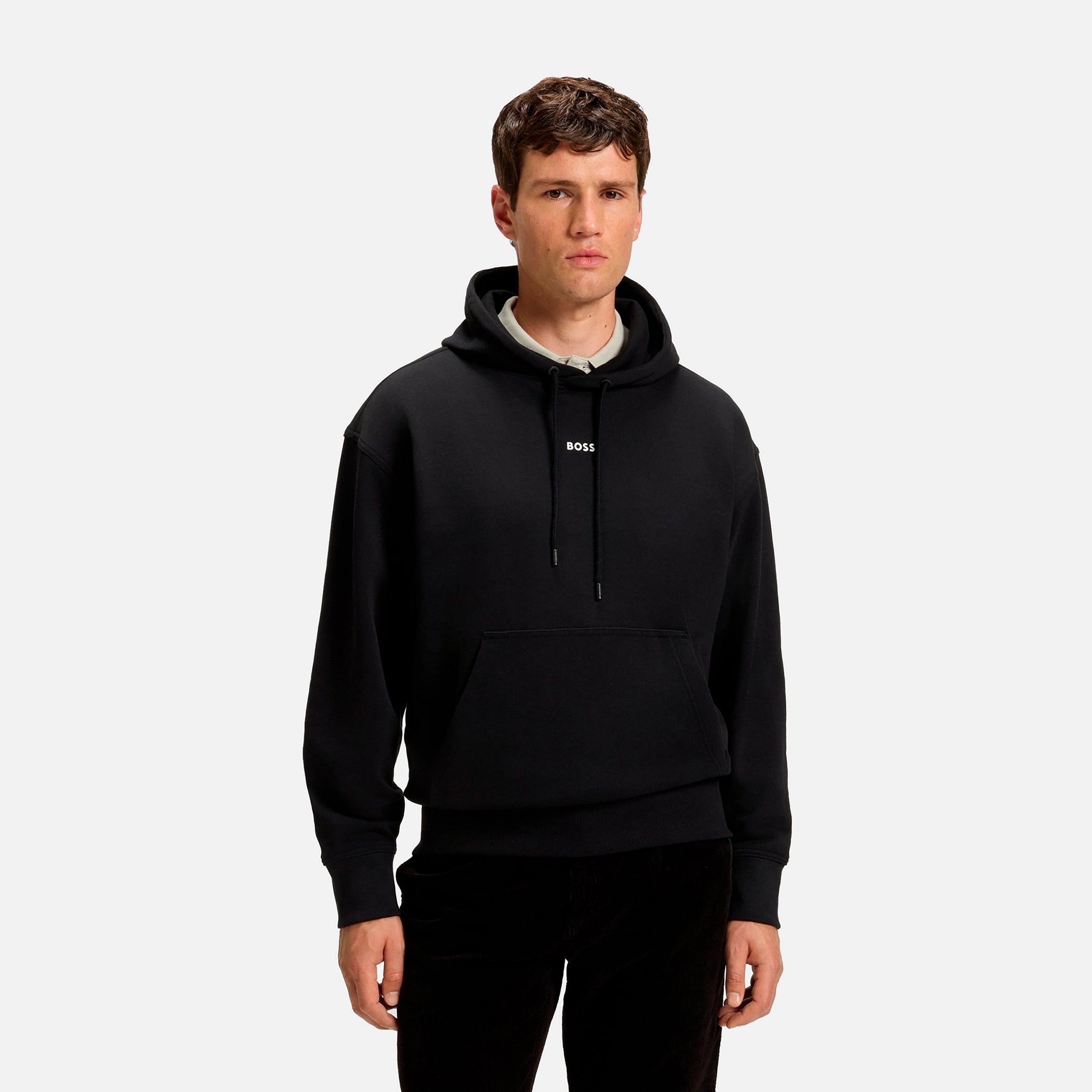 FELPA Nero Hugo Boss