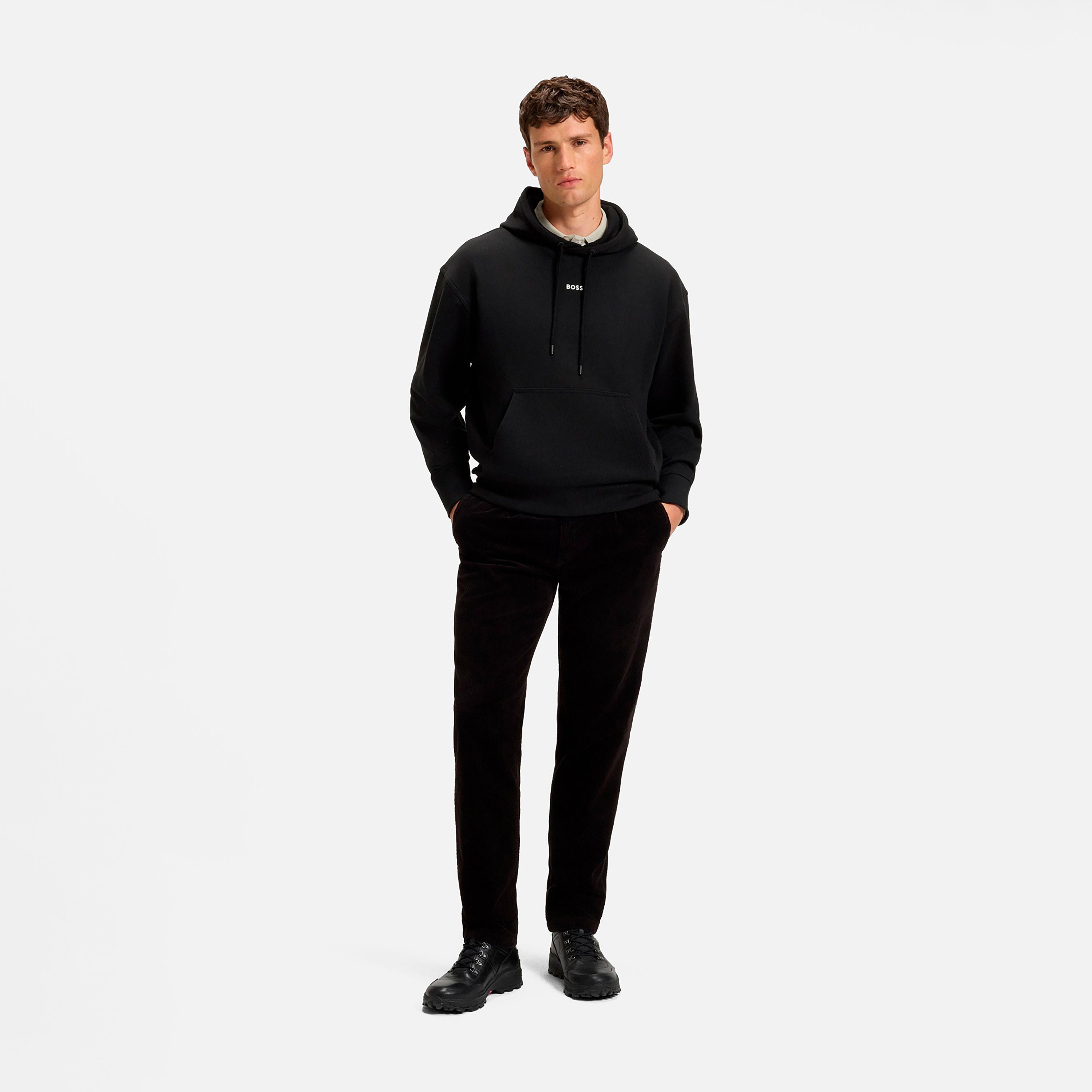 FELPA Nero Hugo Boss