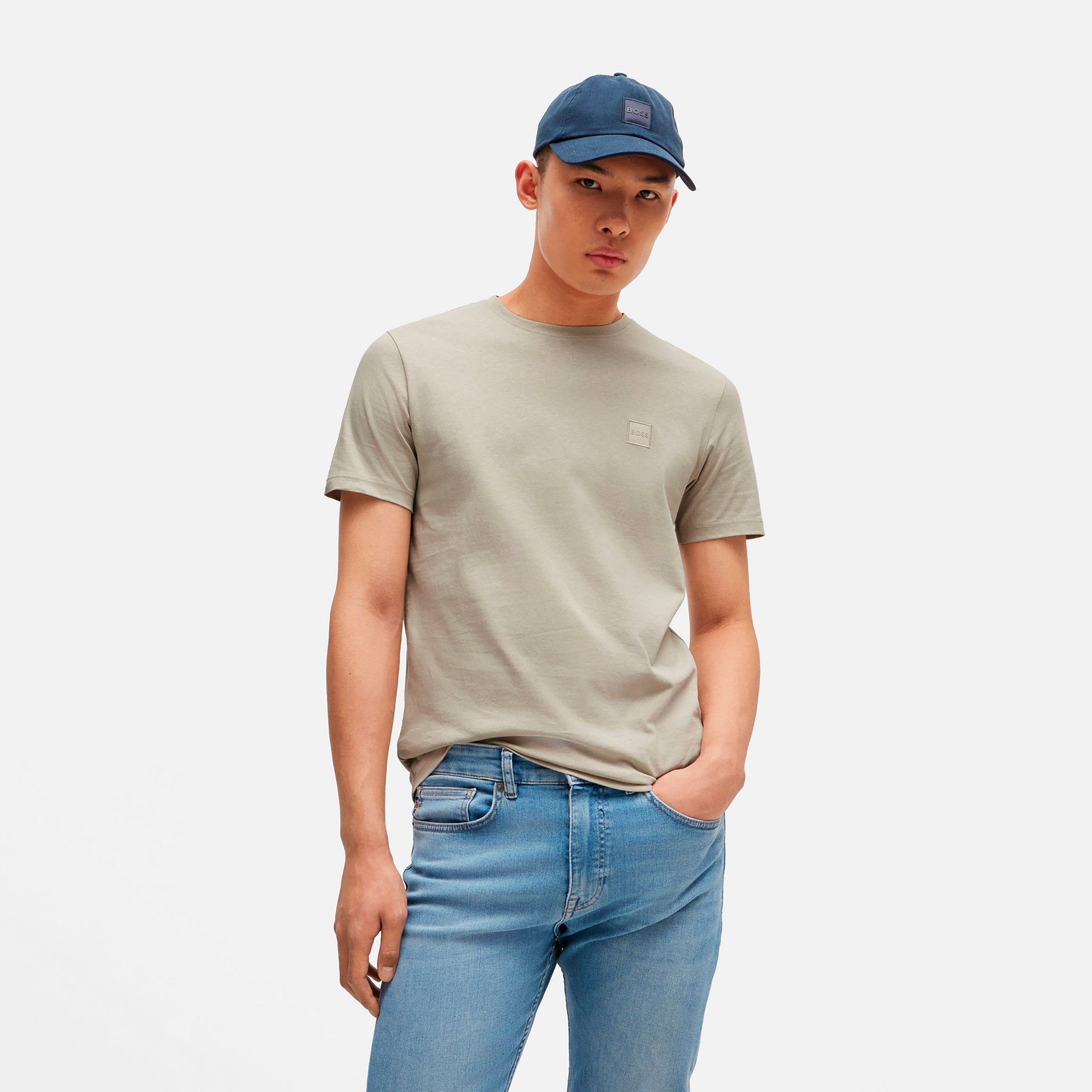 T-SHIRT Beige Hugo Boss