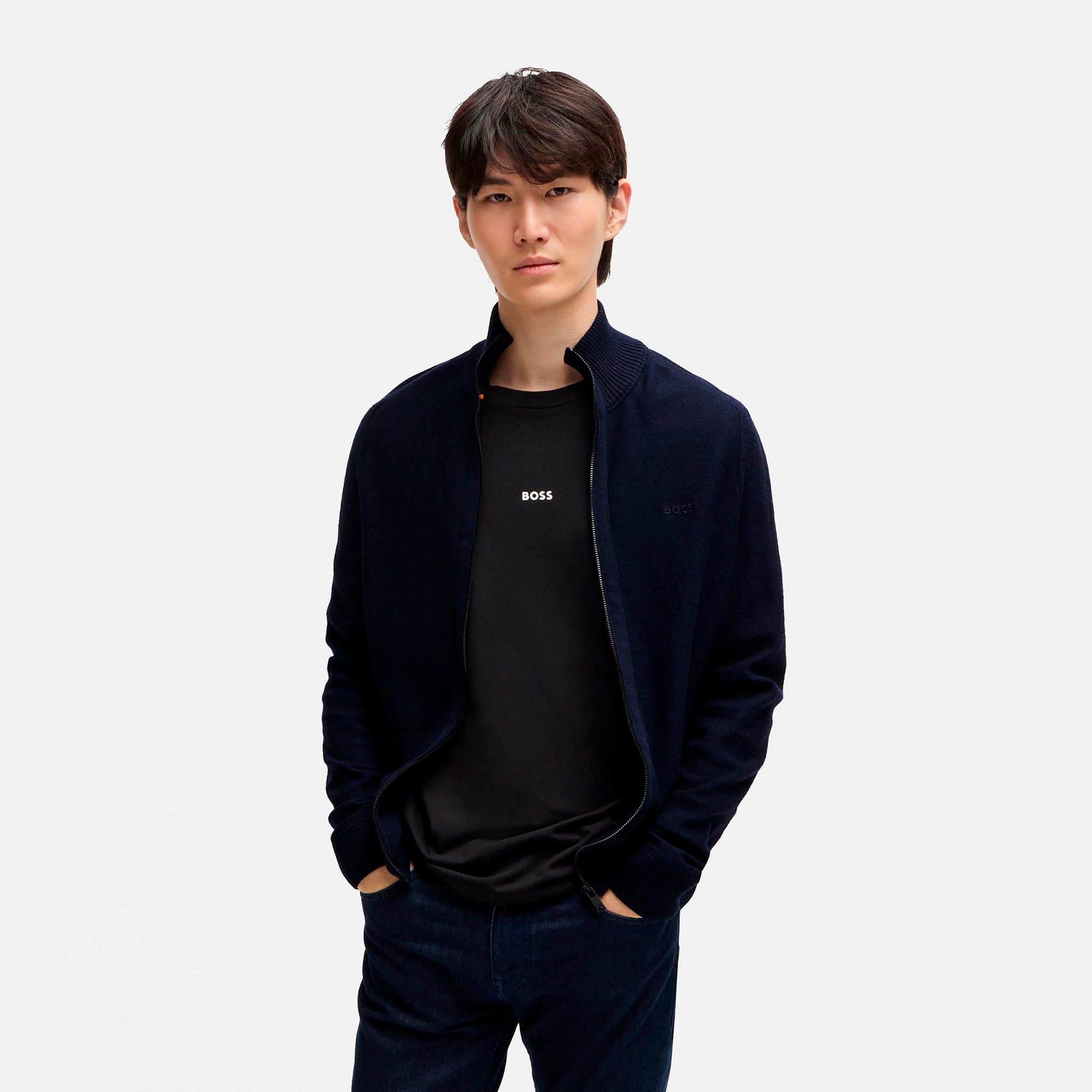 MAGLIA Blu Hugo Boss