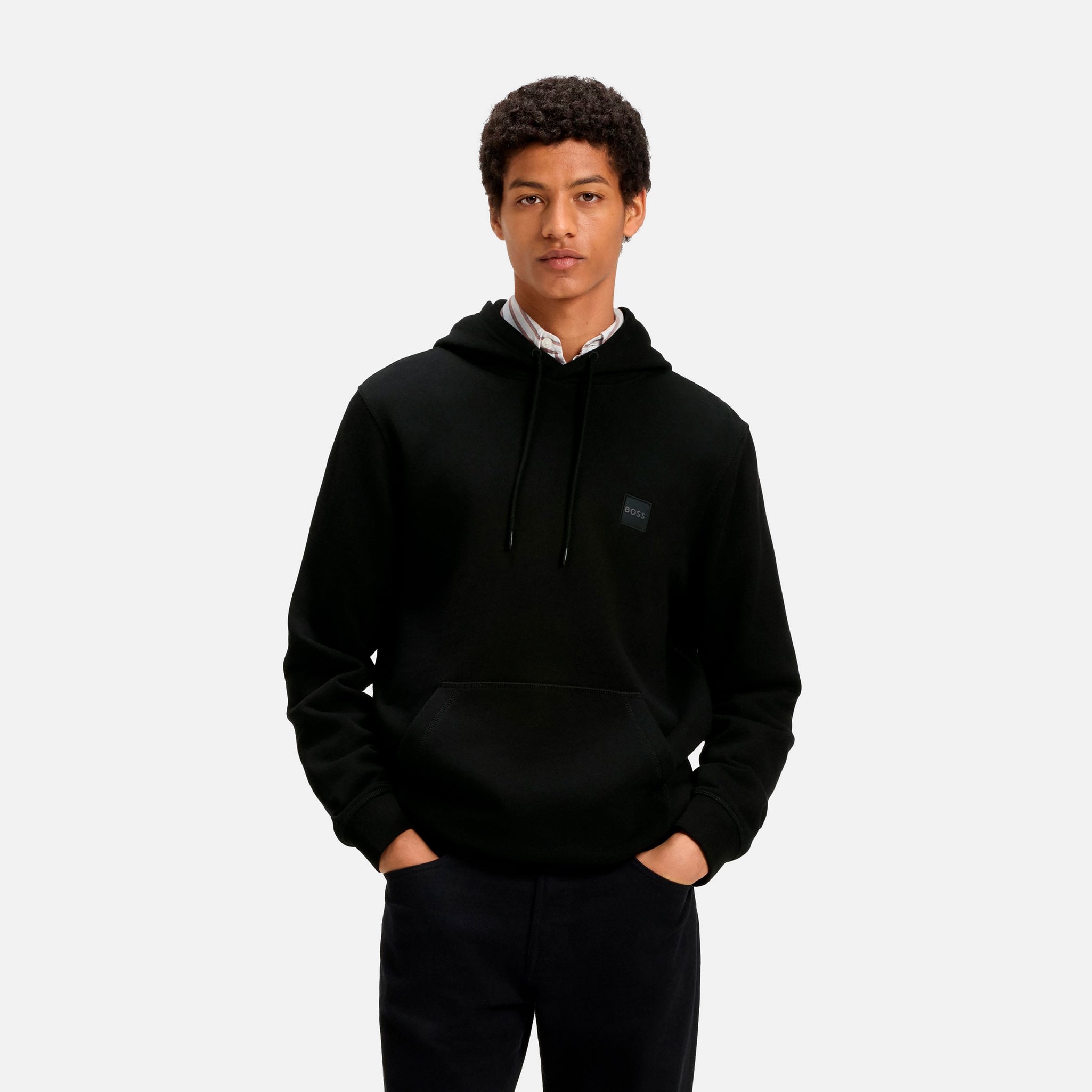 FELPA Nero Hugo Boss