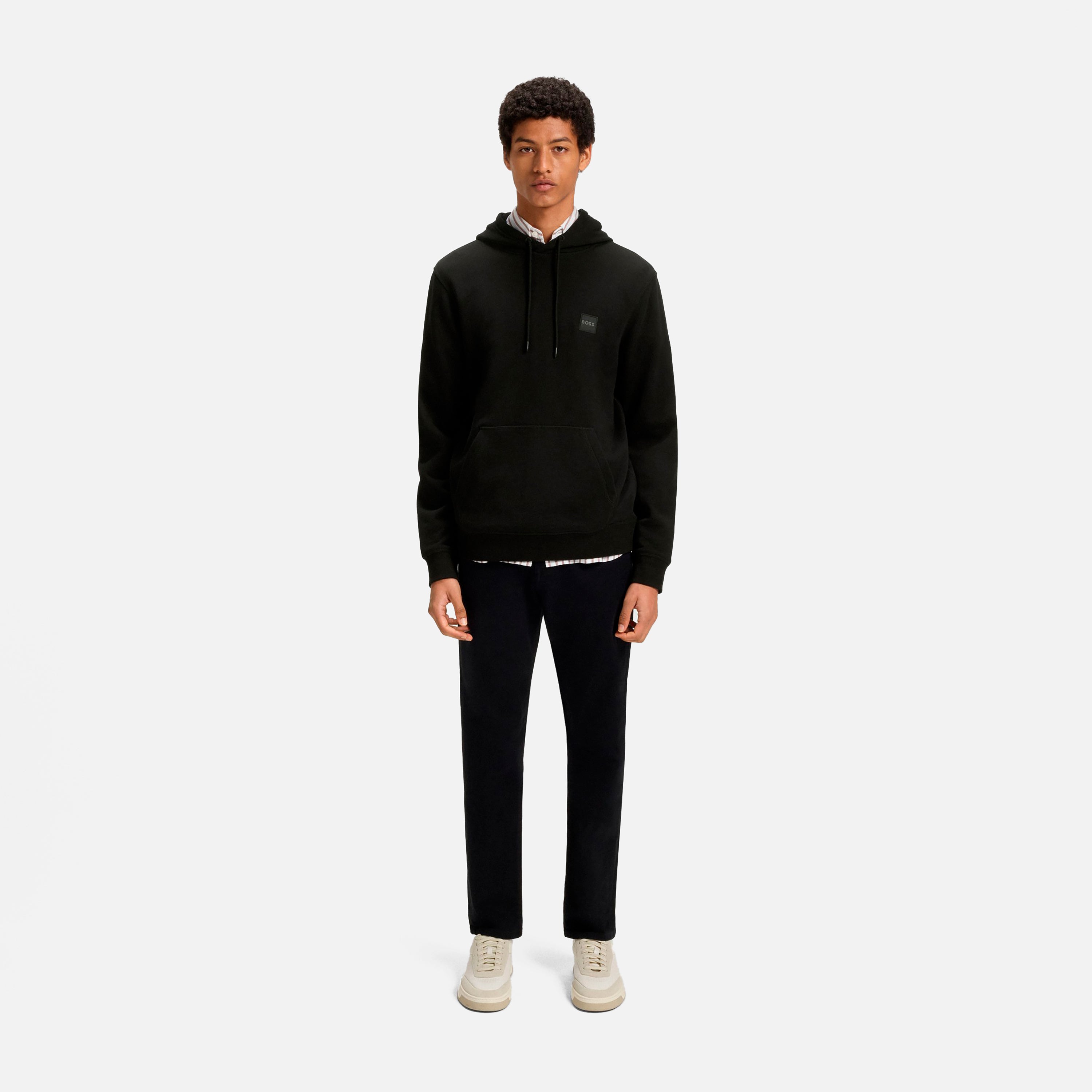 FELPA Nero Hugo Boss