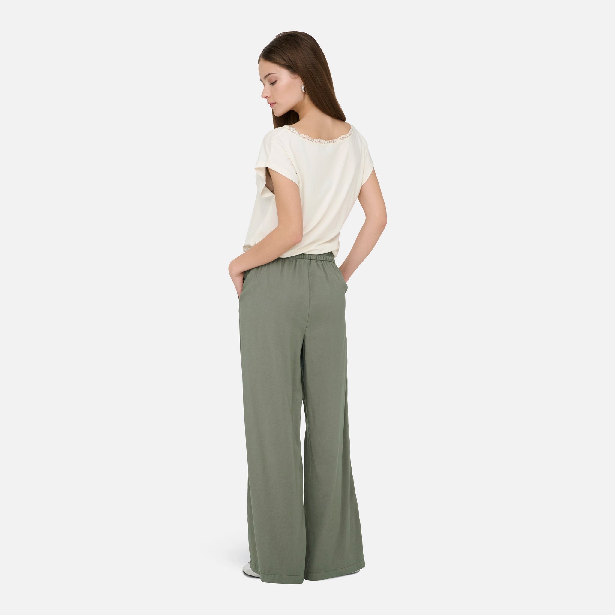 PANTALONE Verde Only