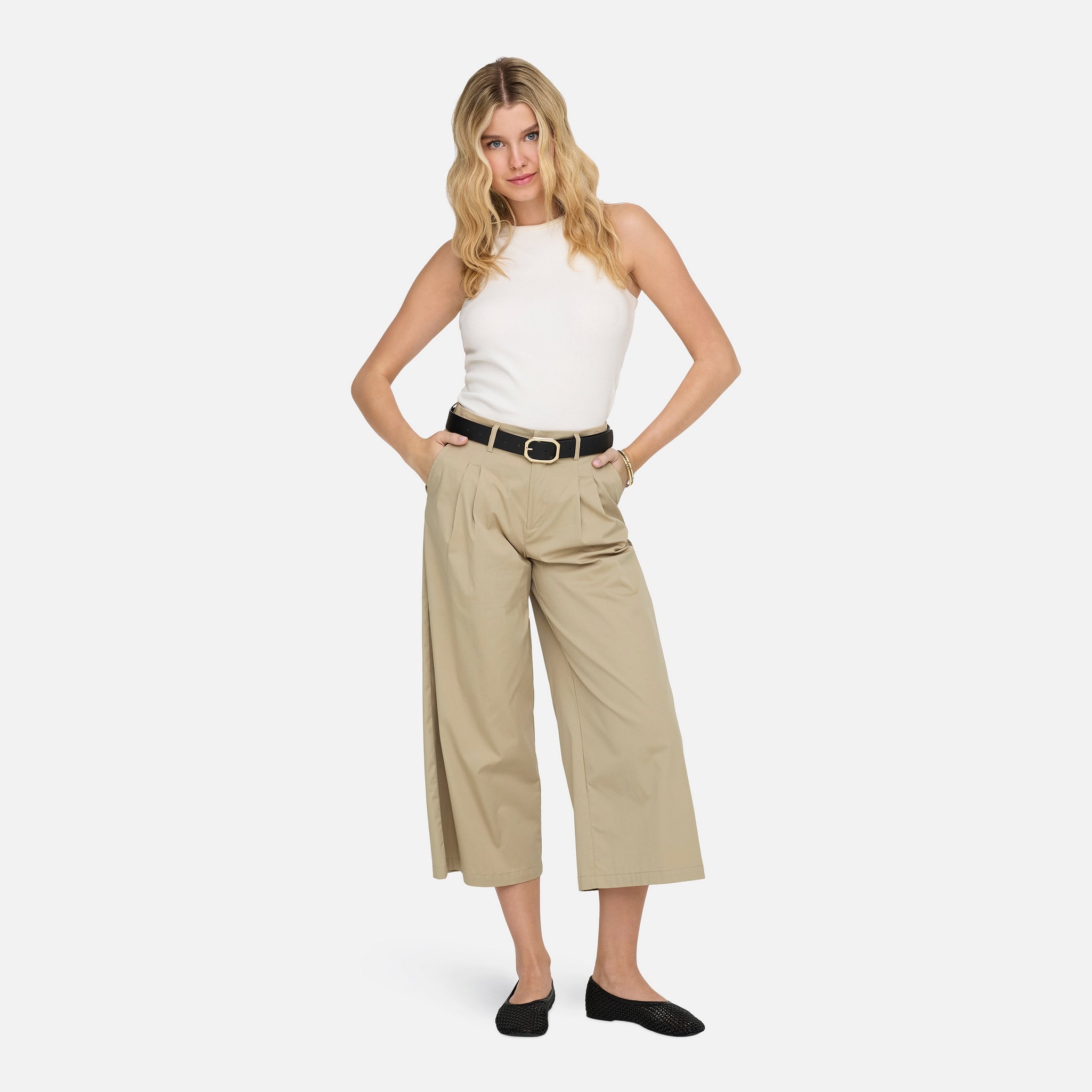 PANTALONE Beige Only