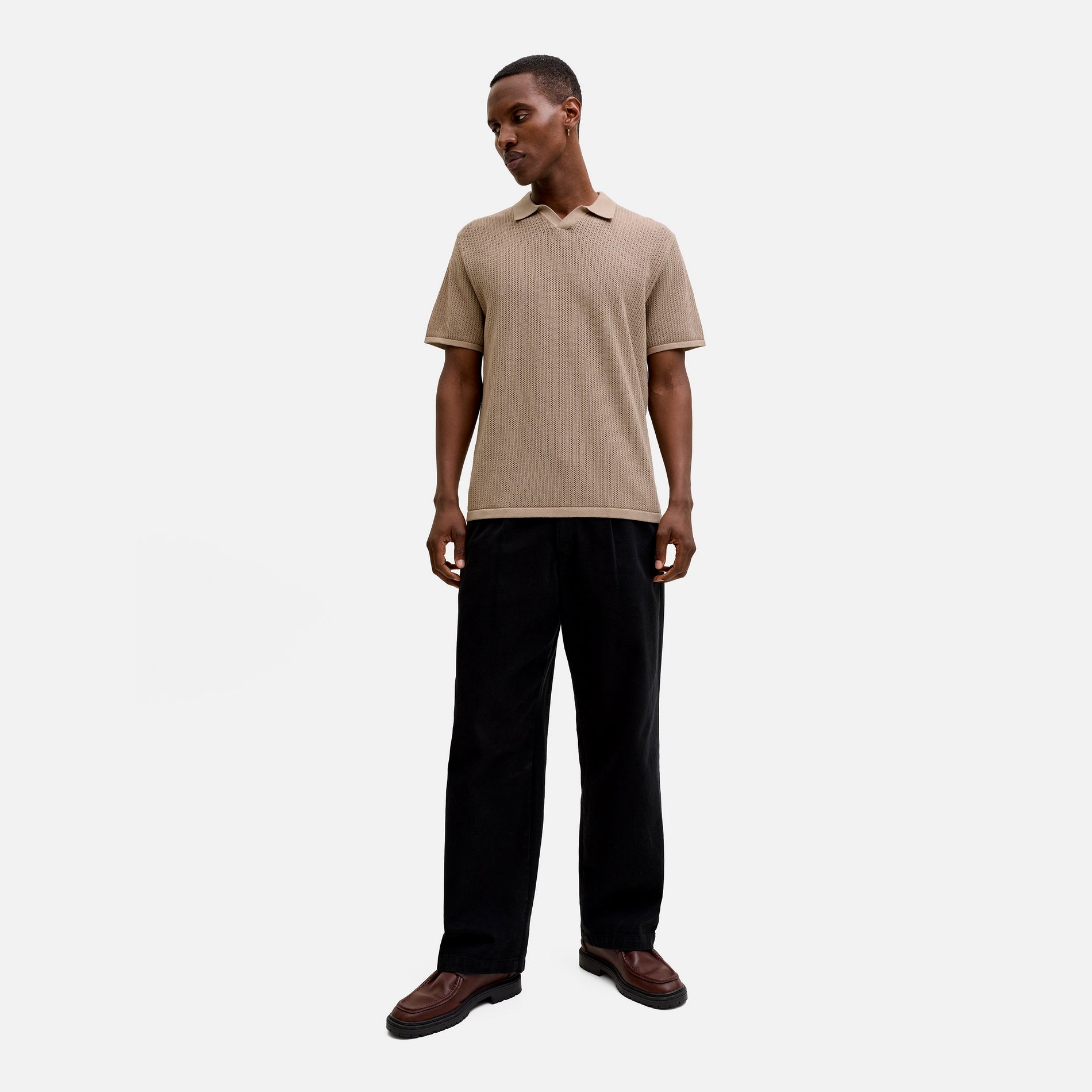 POLO UOMO Marroncino Chiaro Jack&jones