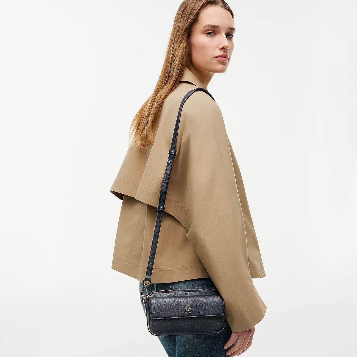 BORSA Blu Tommy Hilfiger