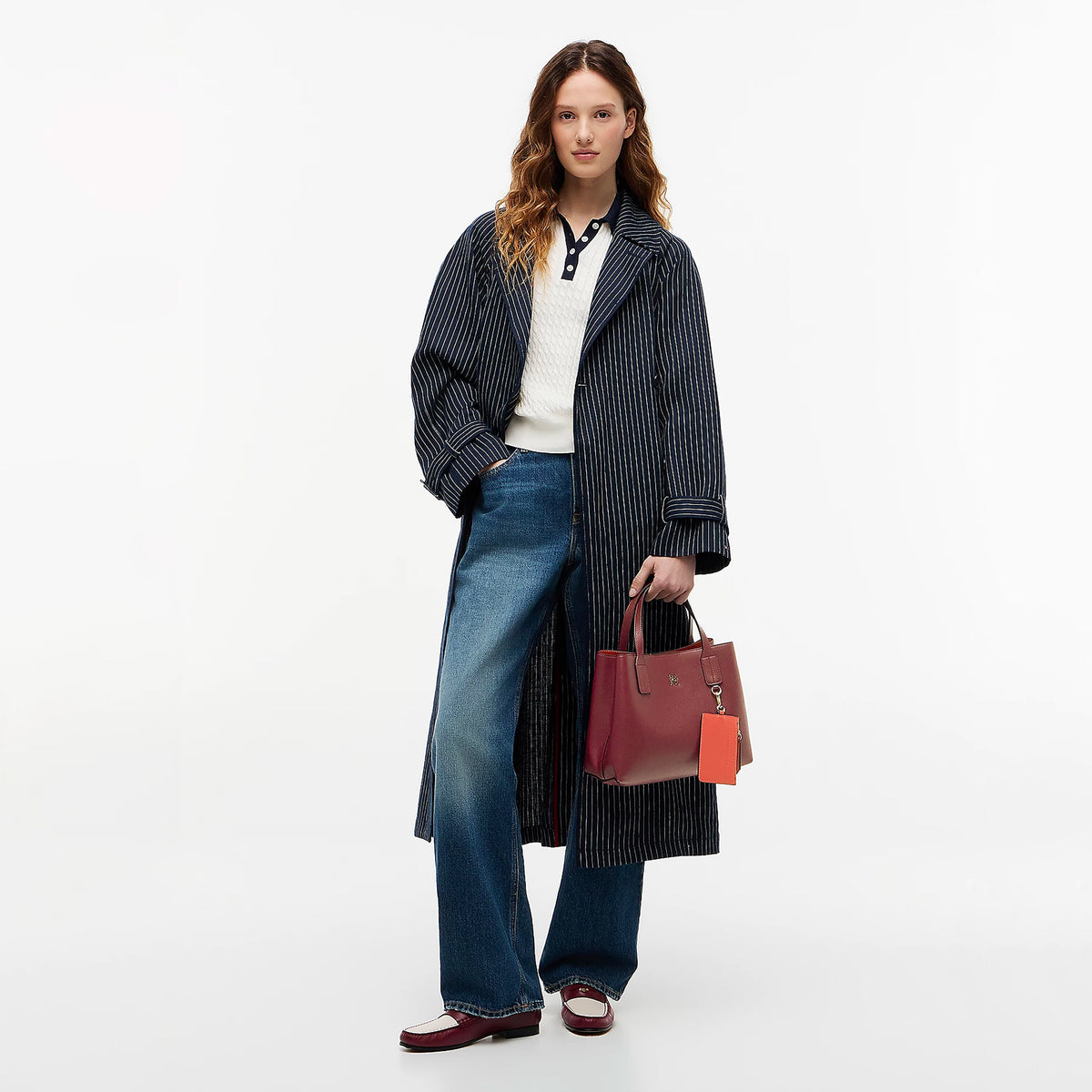 BORSA Rosso Tommy Hilfiger