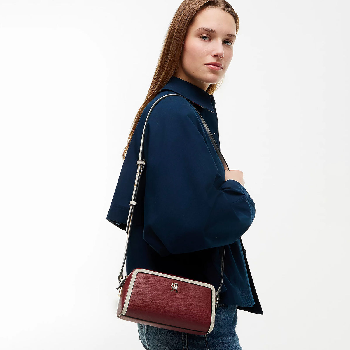 BORSA Rosso Tommy Hilfiger