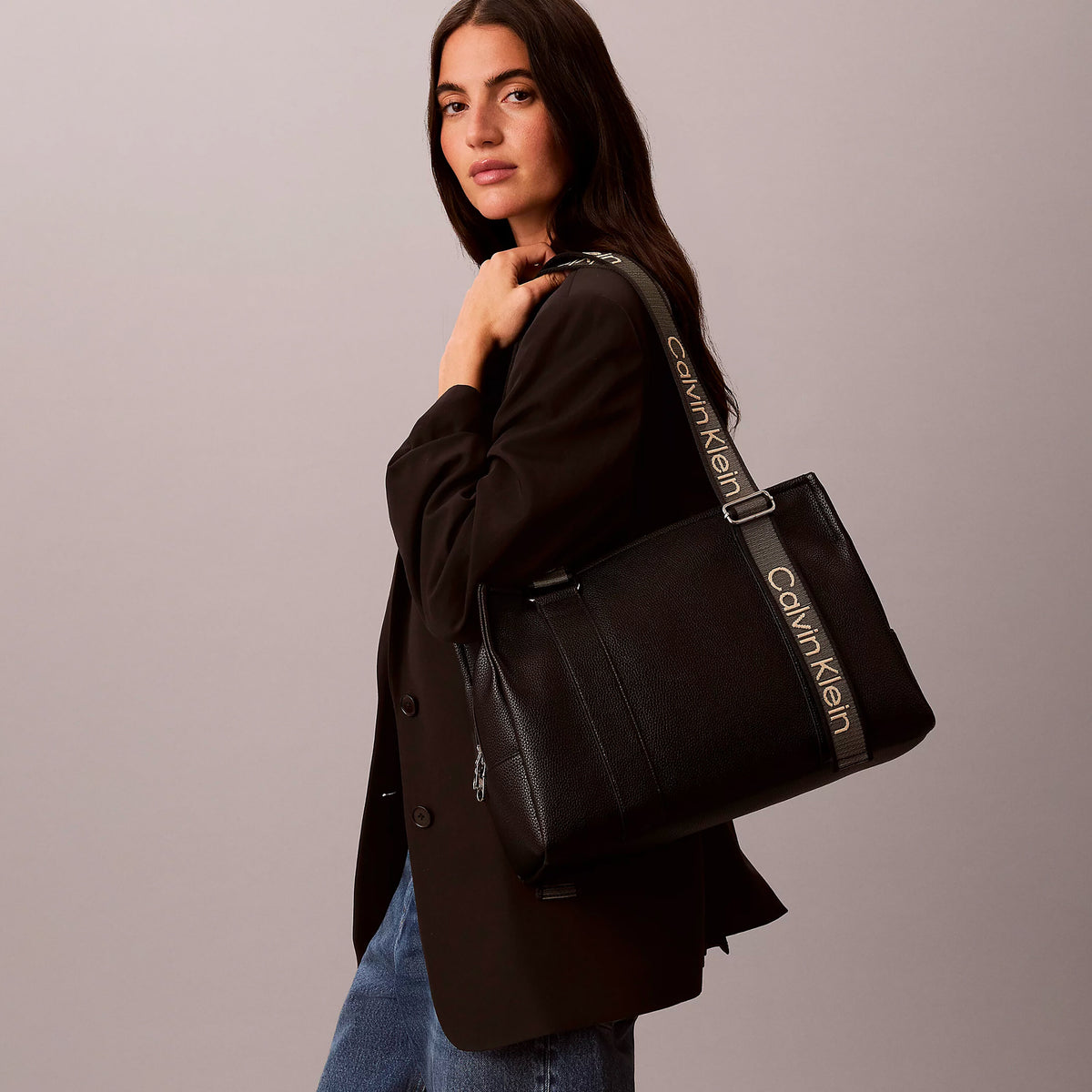 BORSA Nero Calvin Klein