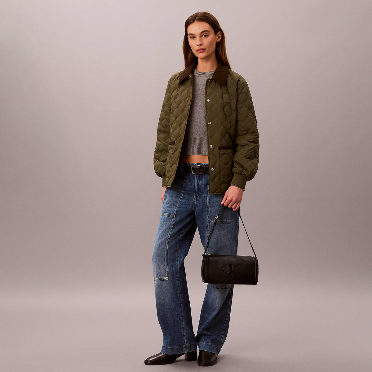 BORSA Nero Calvin Klein