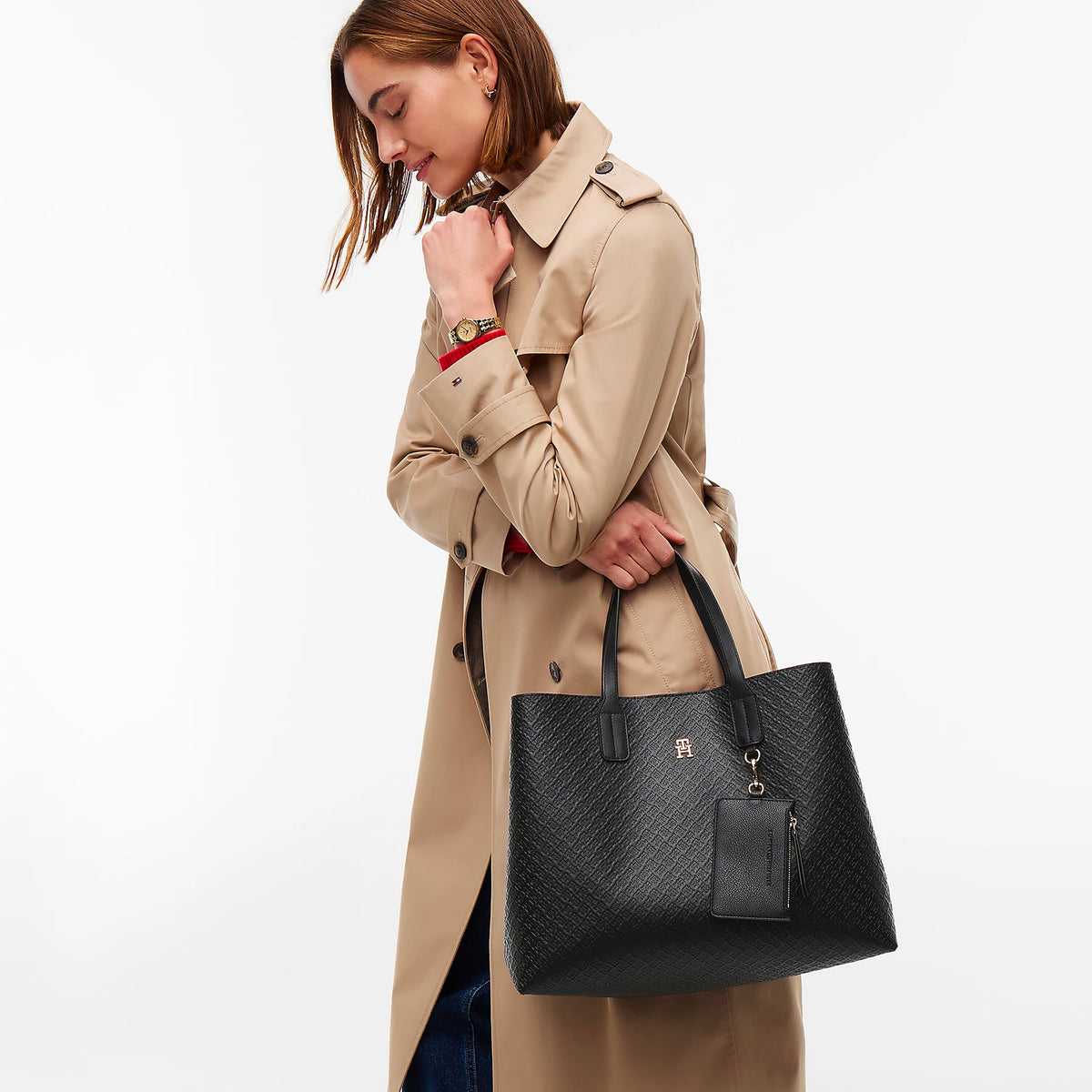 BORSA Nero Tommy Hilfiger
