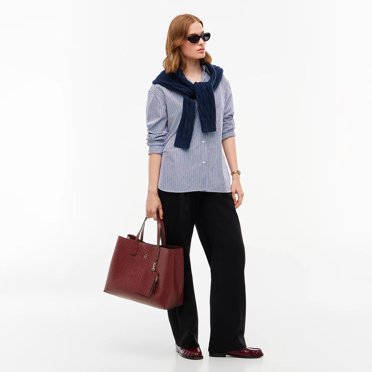 BORSA Bordeaux Tommy Hilfiger