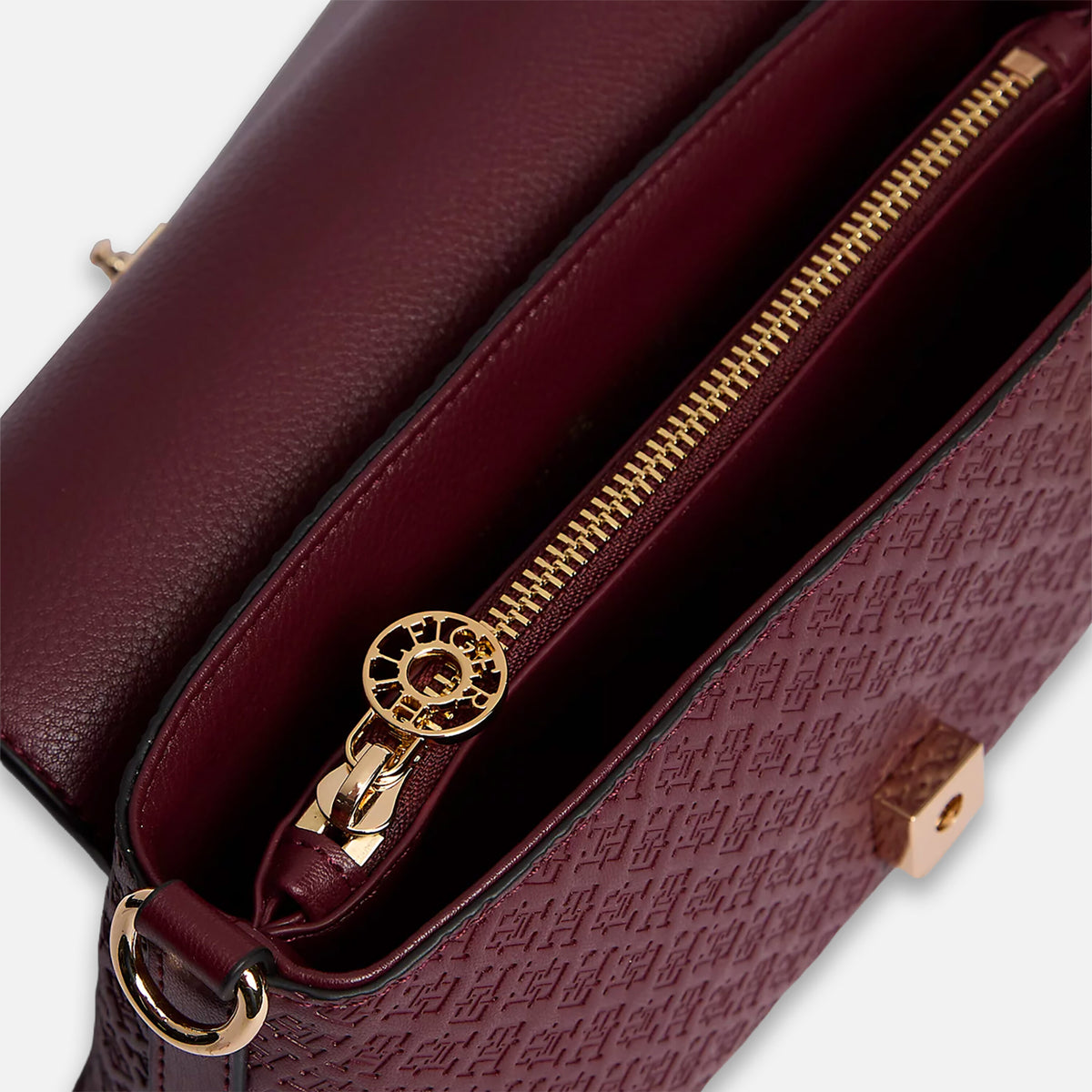 BORSA Bordeaux Tommy Hilfiger