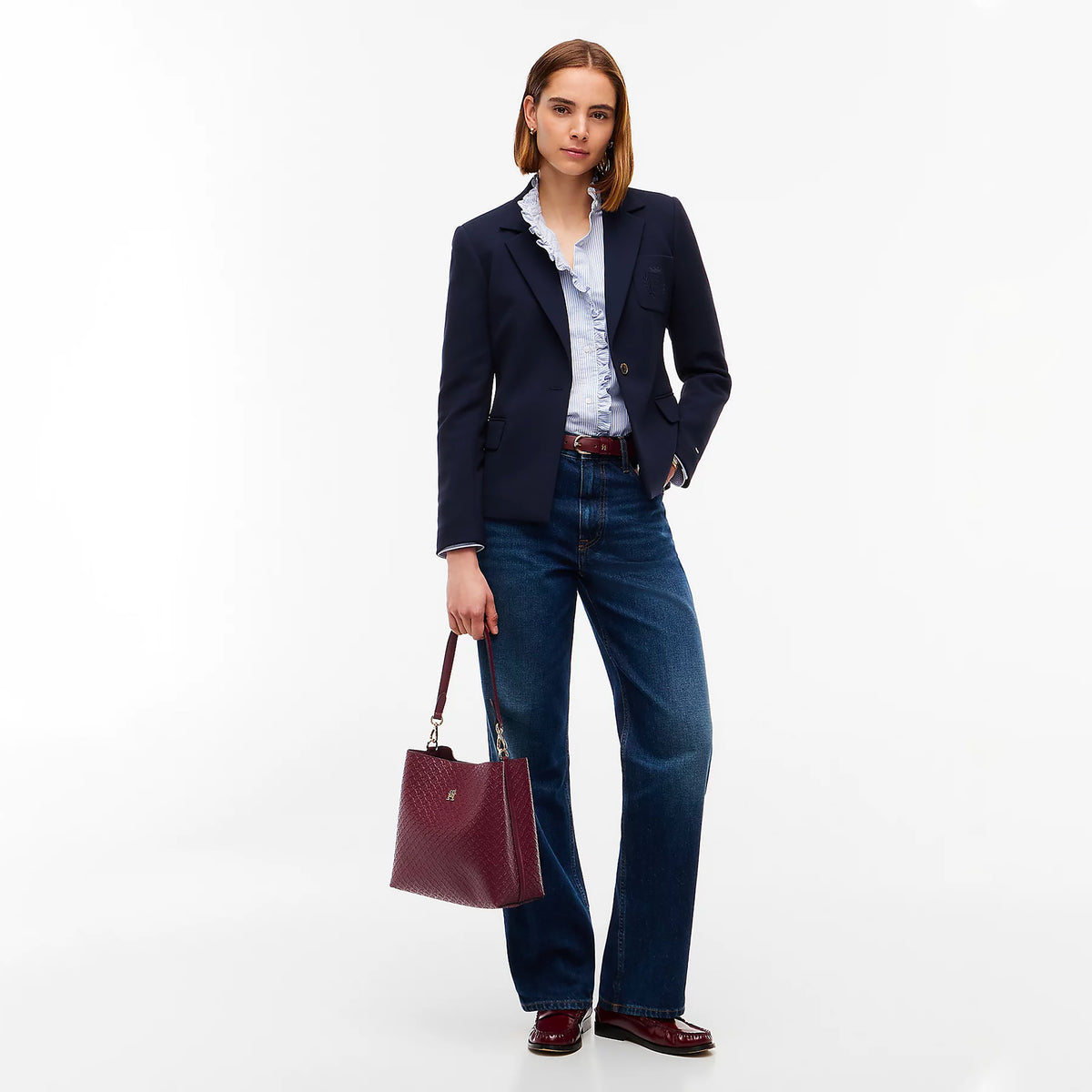 BORSA Bordeaux Tommy Hilfiger