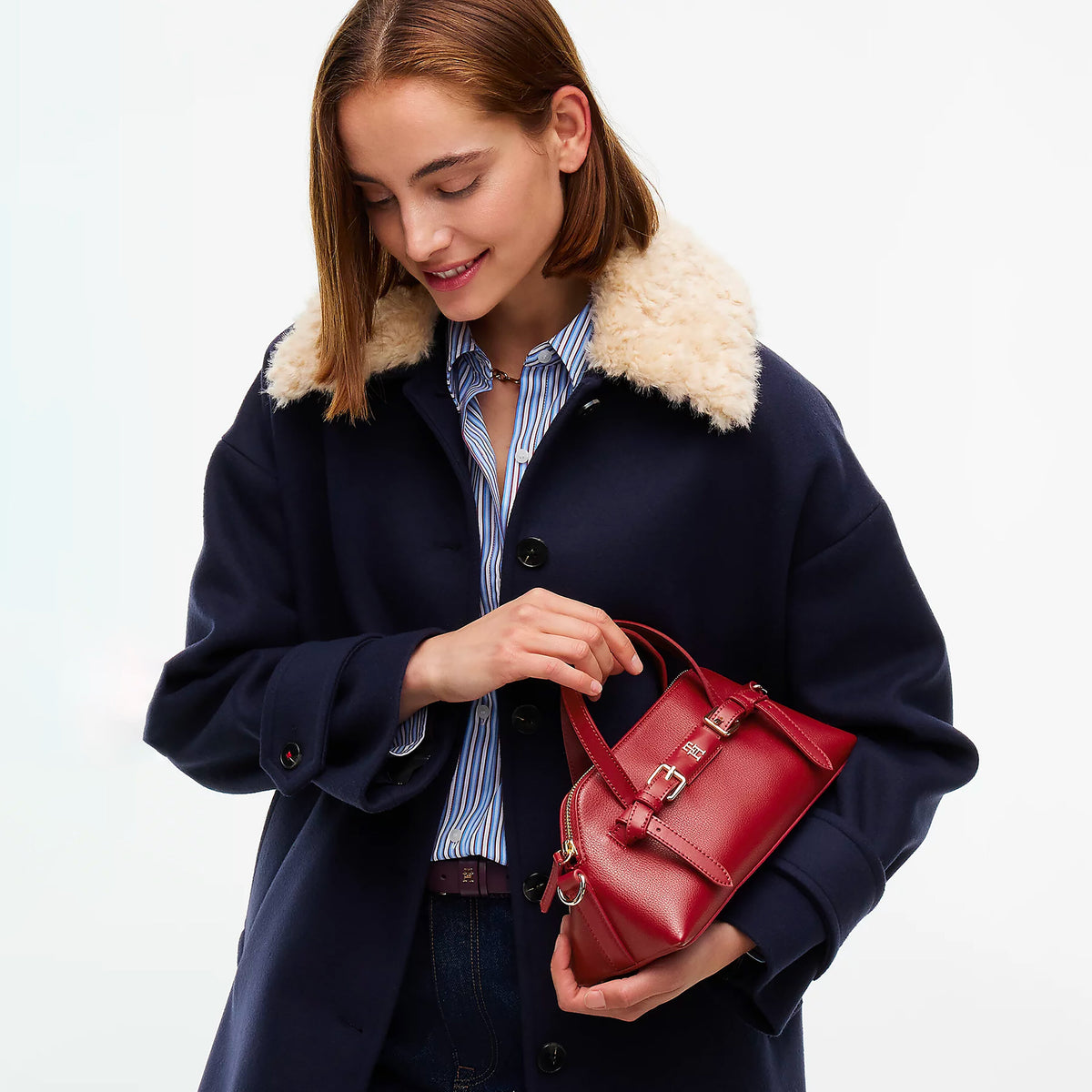 BORSA Rosso Tommy Hilfiger