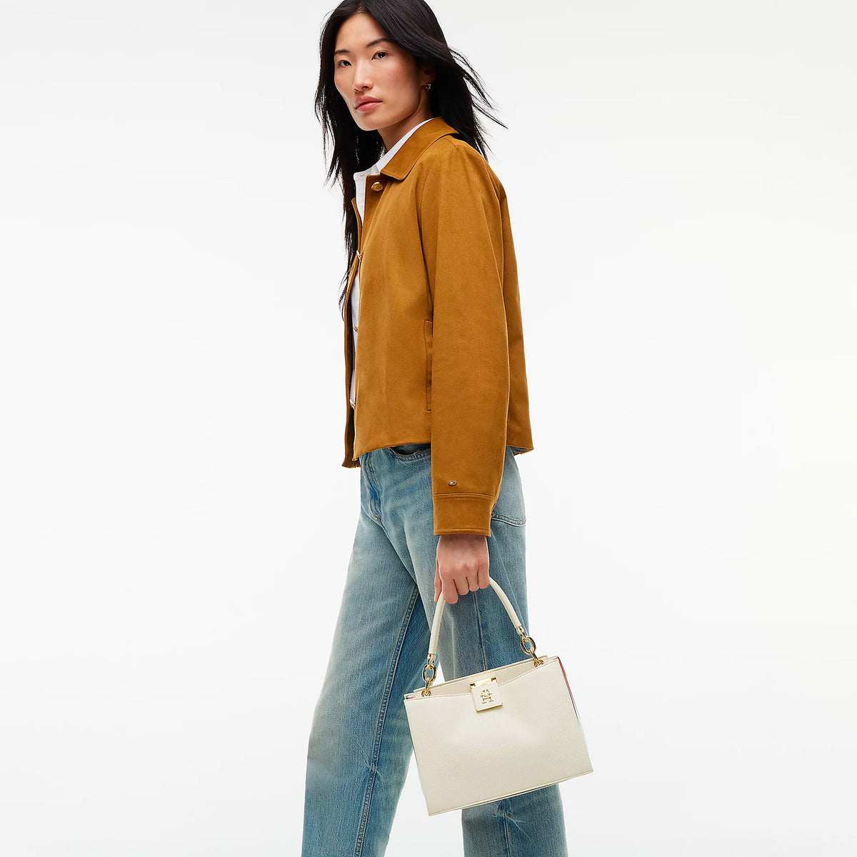 BORSA Crema Tommy Hilfiger