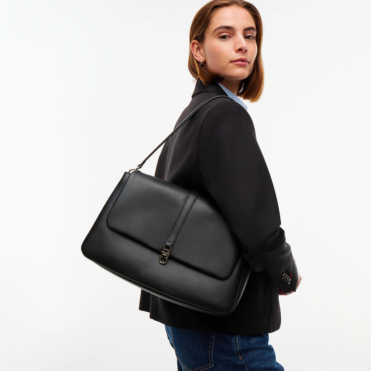 BORSA Nero Tommy Hilfiger