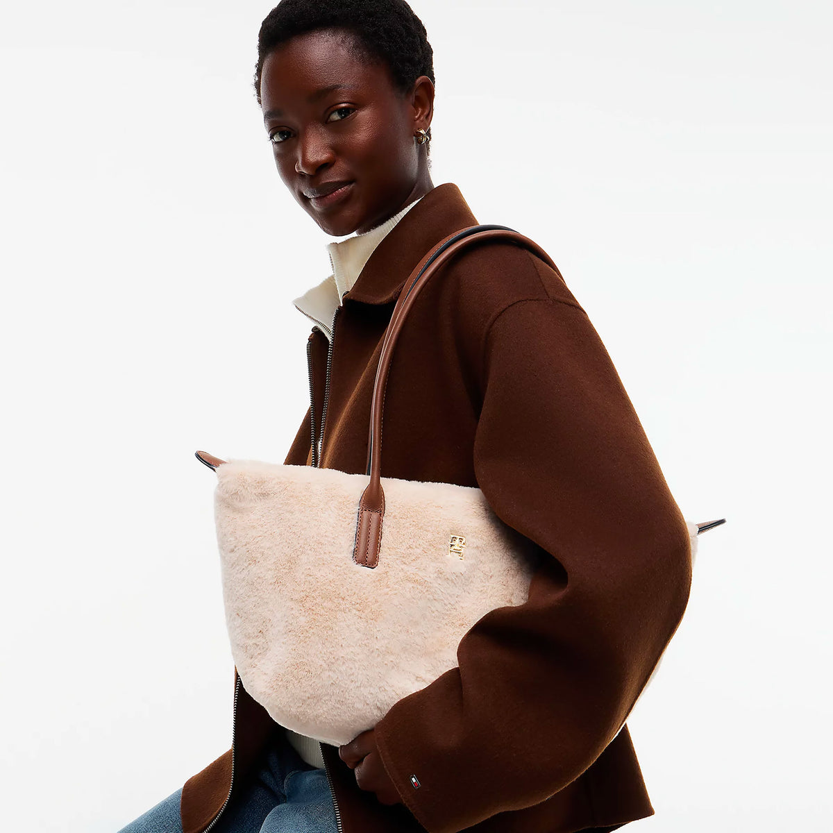 BORSA Beige Tommy Hilfiger