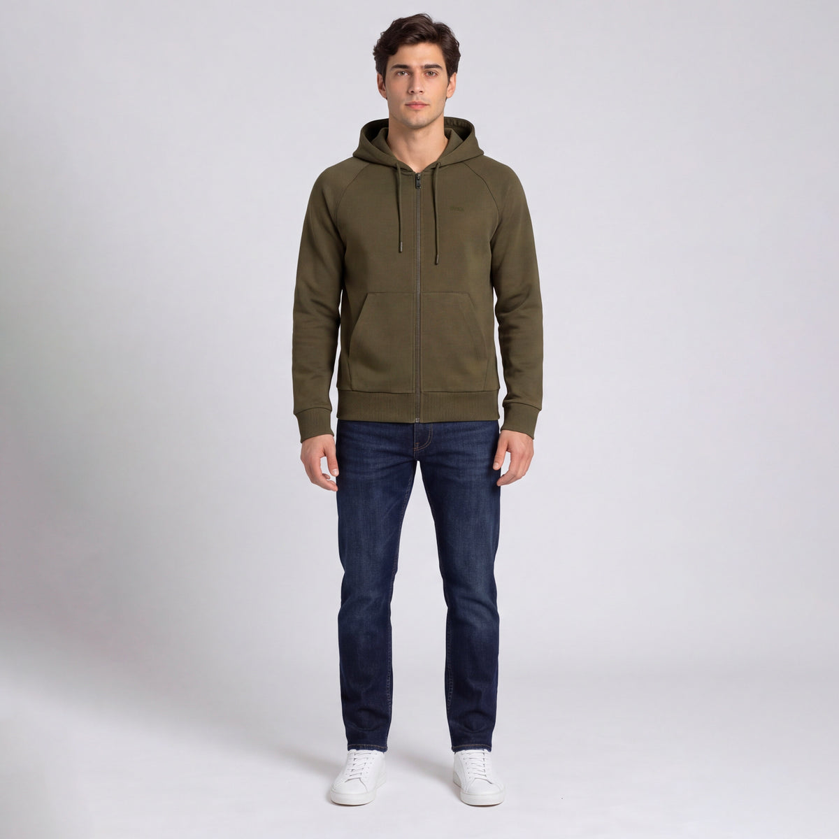 FELPA Verde Hugo Boss