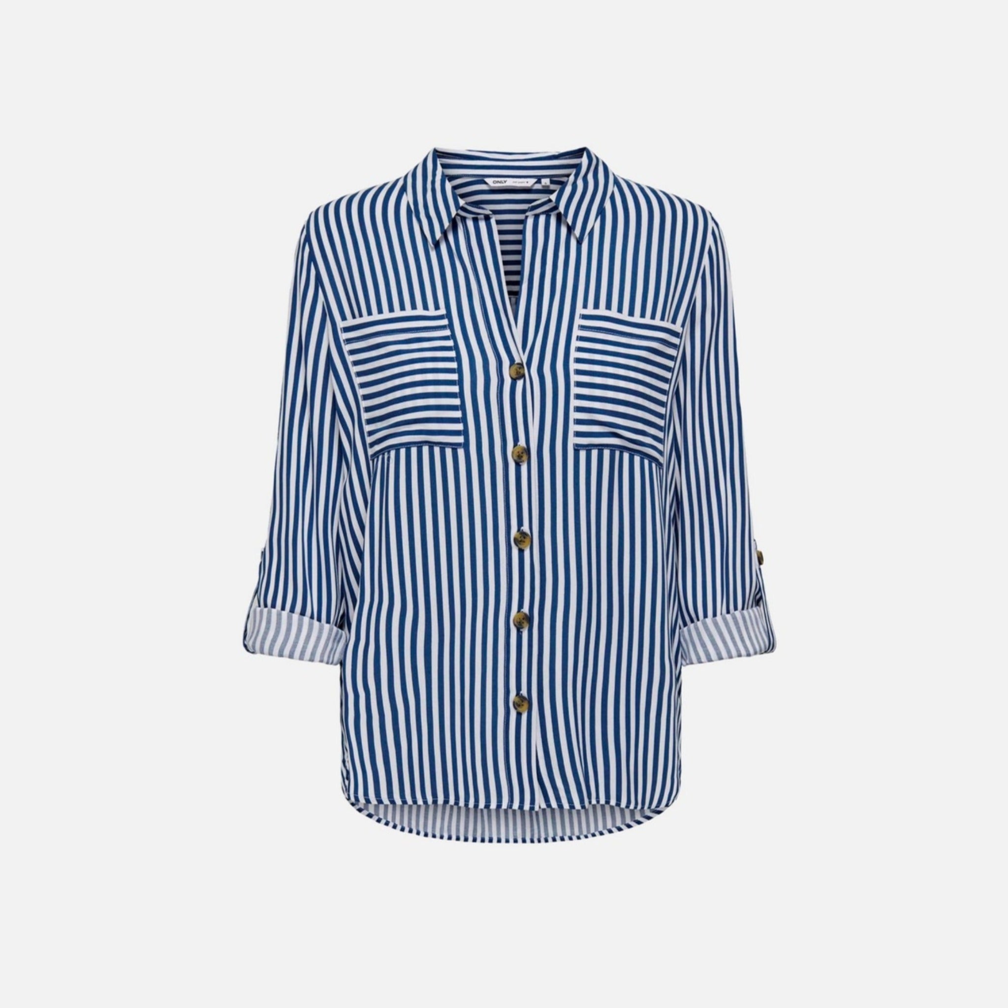 CAMICIA Bianco/azzurro Only