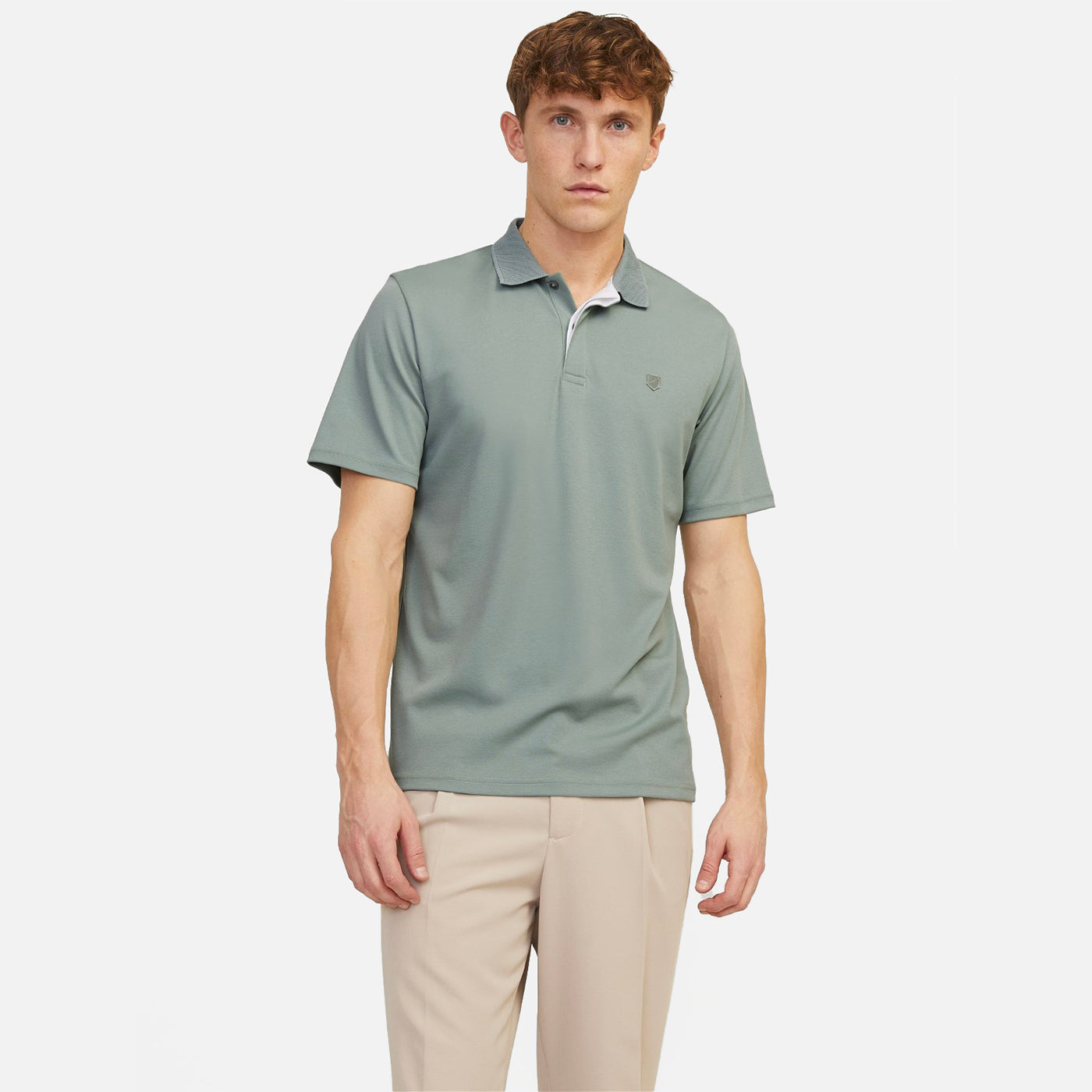 POLO UOMO Verde Salvia Jack&jones