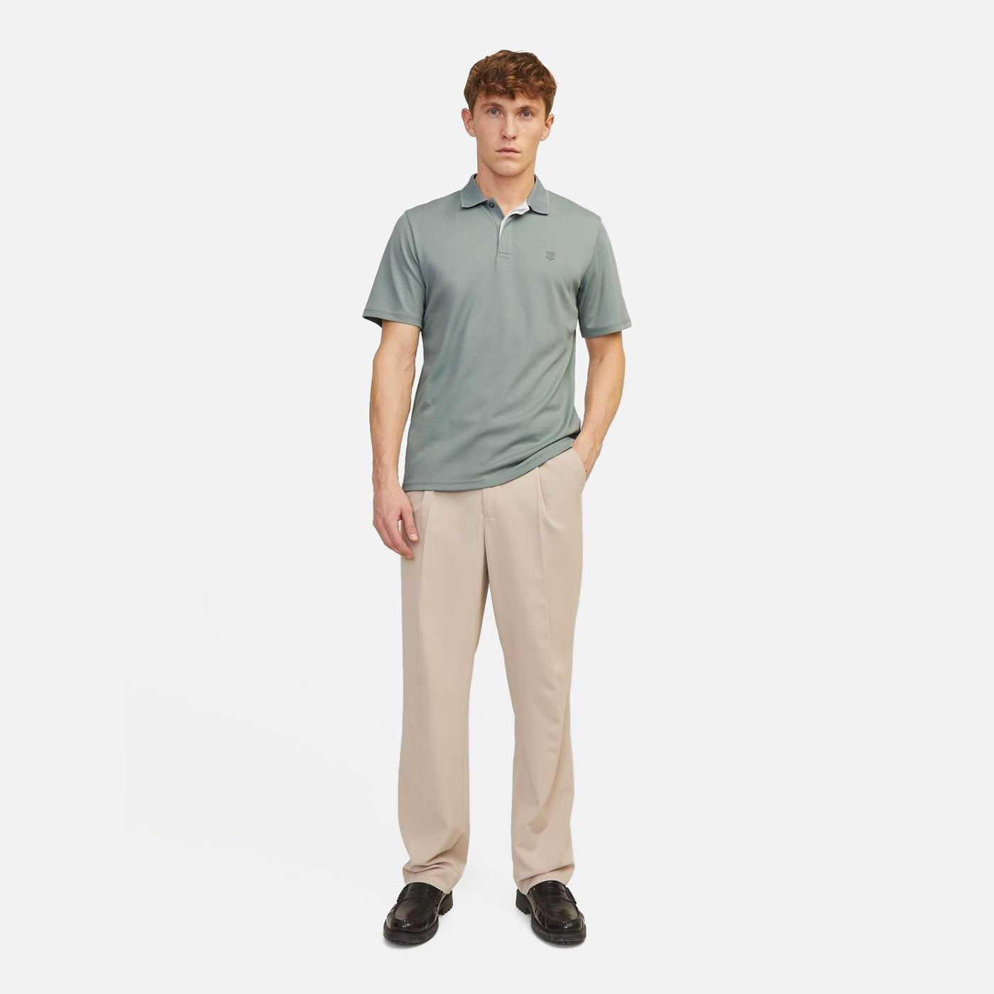 POLO UOMO Verde Salvia Jack&jones